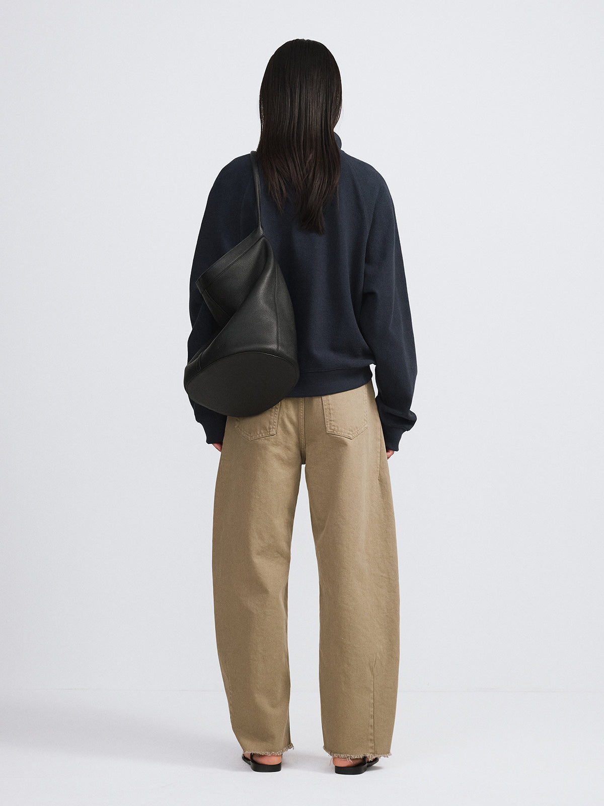 Recto - Rc Logo Half-Zip Sweatshirt (Navy) product image 3 | TRAB K-Fashion Australia
