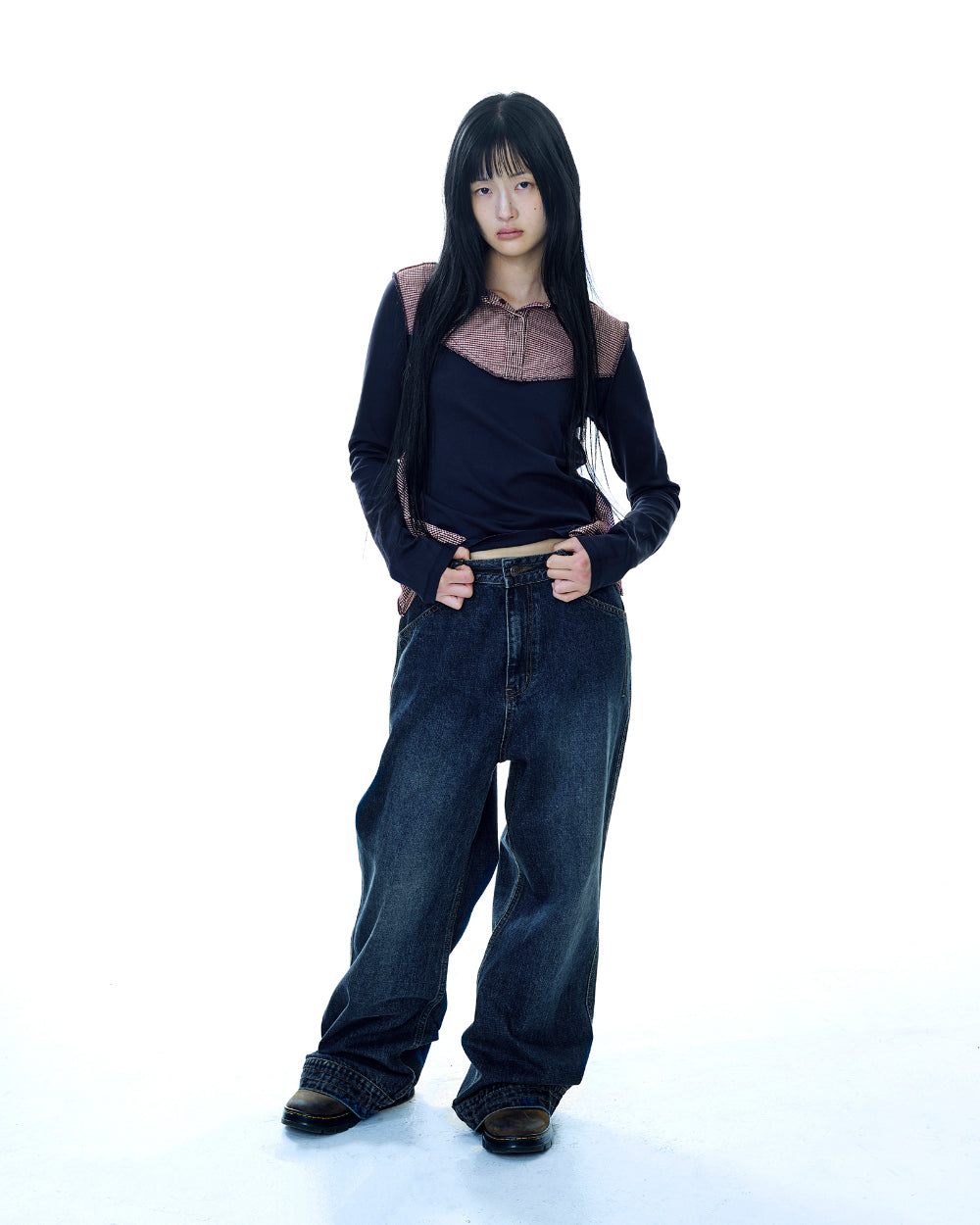 Coyseio - Deep Denim Pants (Navy) product image 11 | TRAB K-Fashion Australia