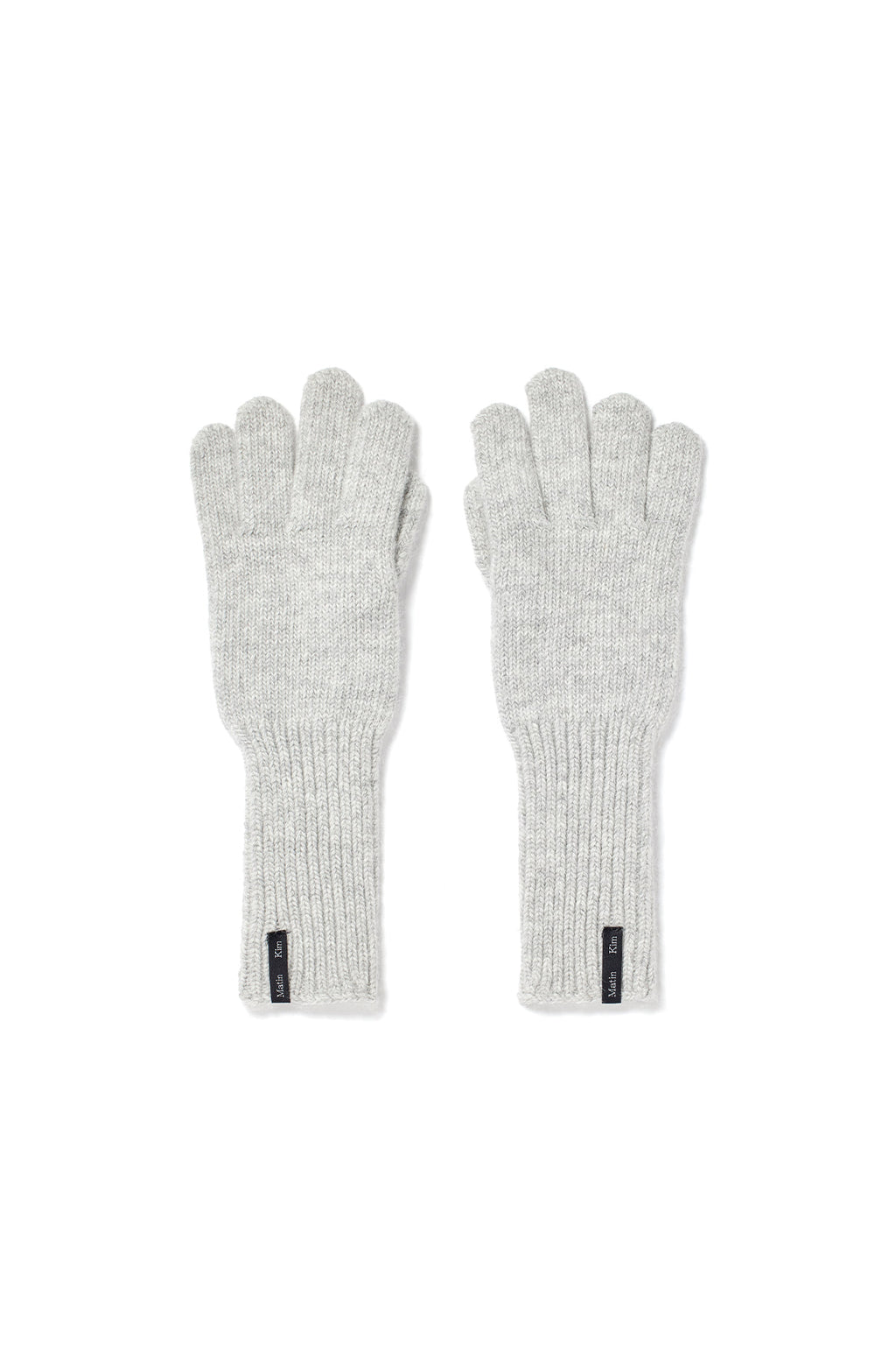 Matin Kim - Finger Hole Long Gloves (Light Grey) product image 1 | TRAB K-Fashion Australia