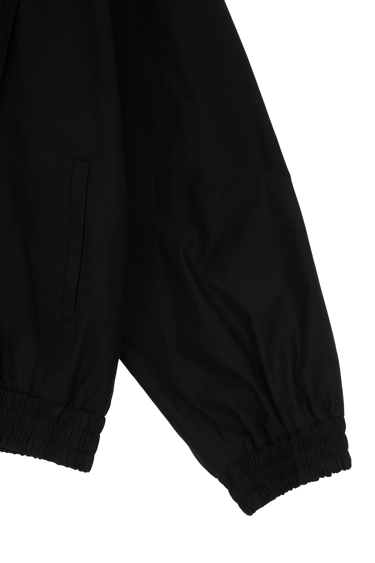 Matin Kim - Layered Hoody Balloon Jumper (Black) product image 4 | TRAB K-Fashion Australia