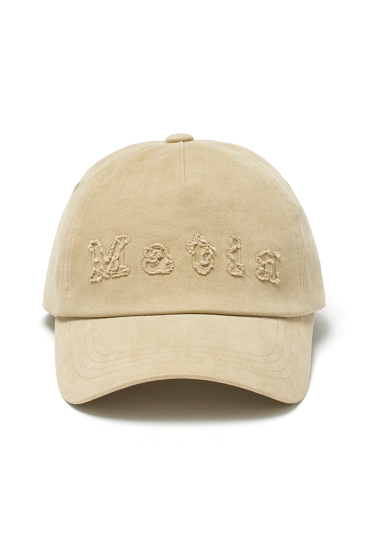 Matin Kim - Matin Reverse Logo Ball Cap (Burgundy) product image 6 | TRAB K-Fashion Australia