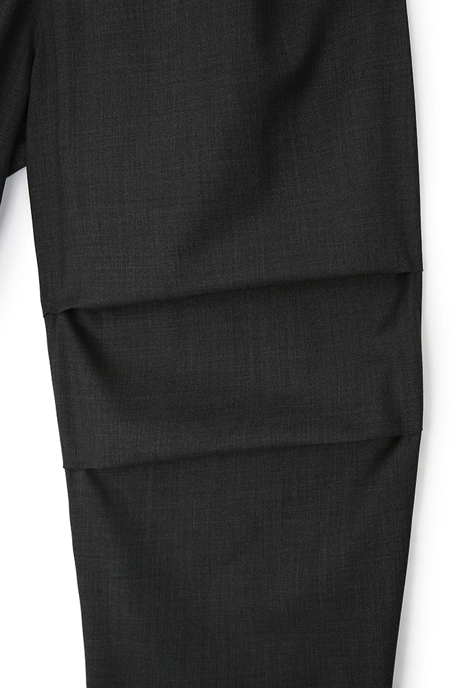 Art if acts - Wool Two Tuck Parachute Pants (Grey) product image 12 | TRAB K-Fashion Australia