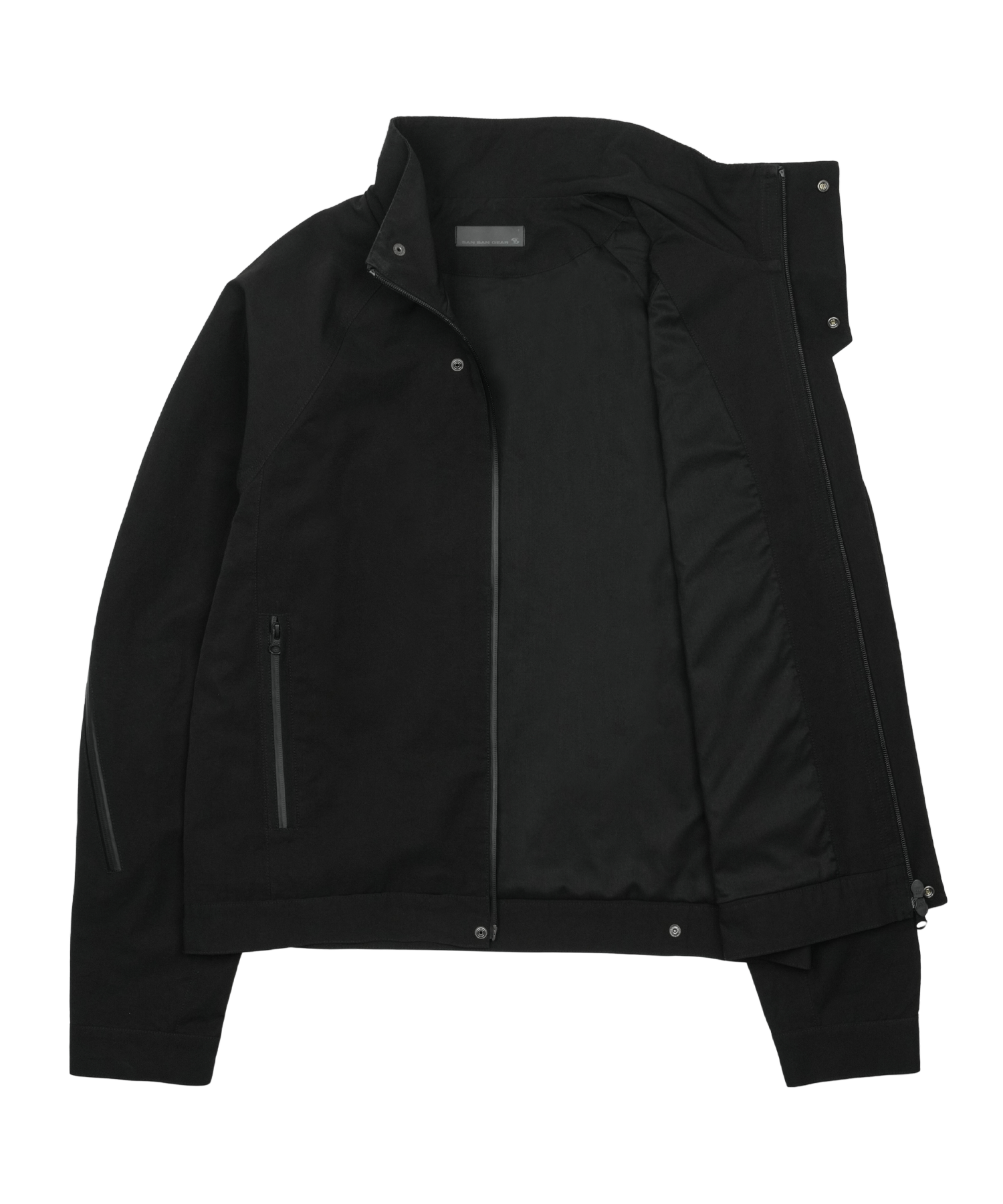 San San Gear - Affine Curve Jacket_A (Black) product image 6 | TRAB K-Fashion Australia