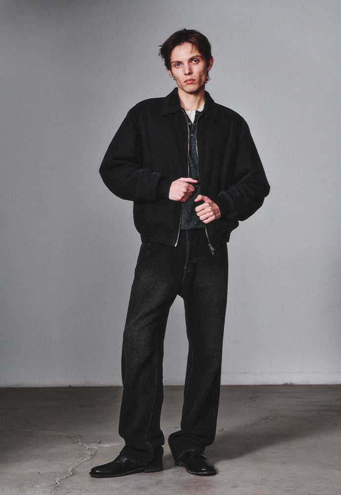 Art if acts - Sherpa Western Bomber Jacket (Black) product image 4 | TRAB K-Fashion Australia