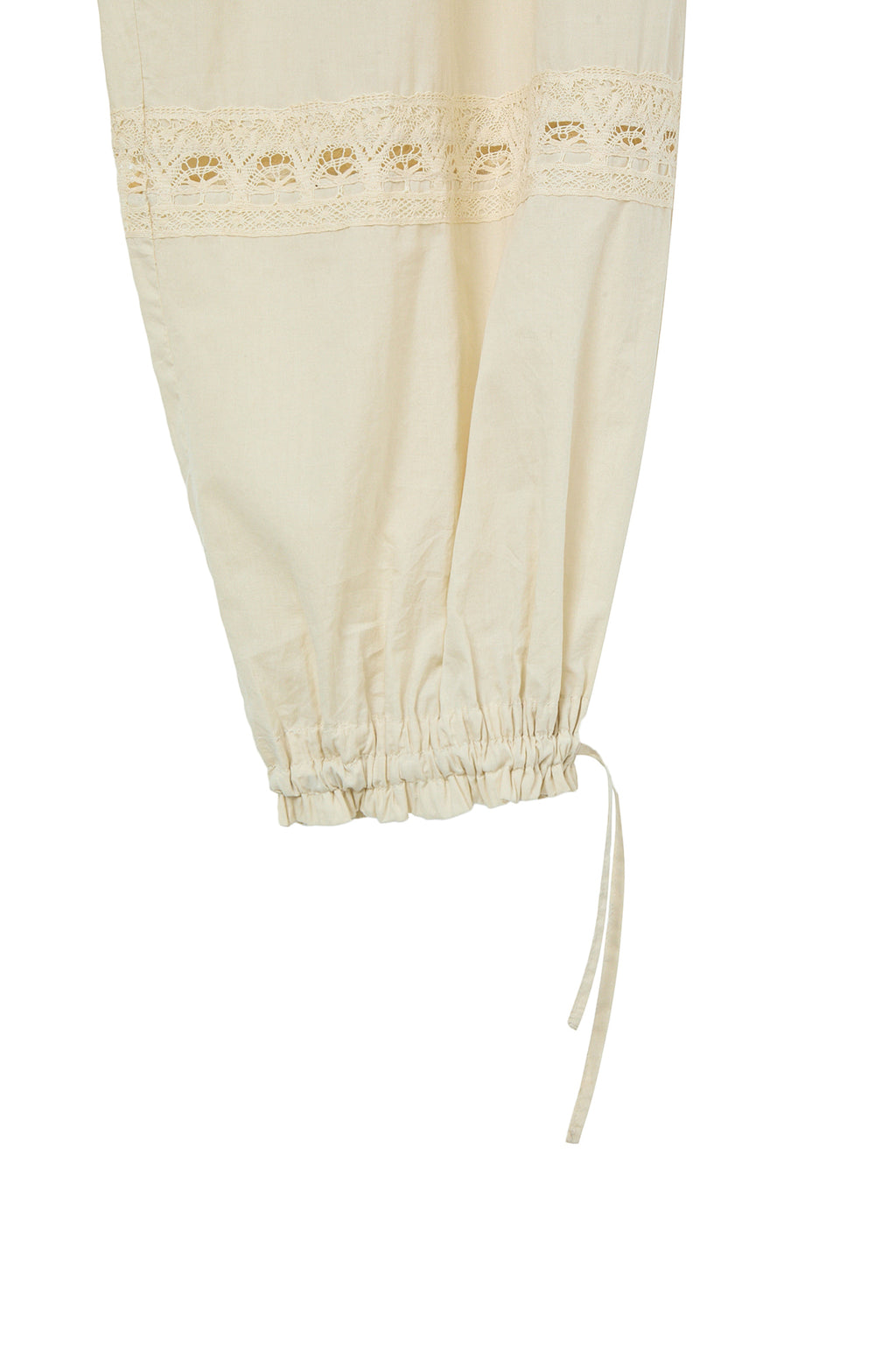 Deinet - Lace Detailed Balloon Pants (Oatmeal) product image 14 | TRAB K-Fashion Australia