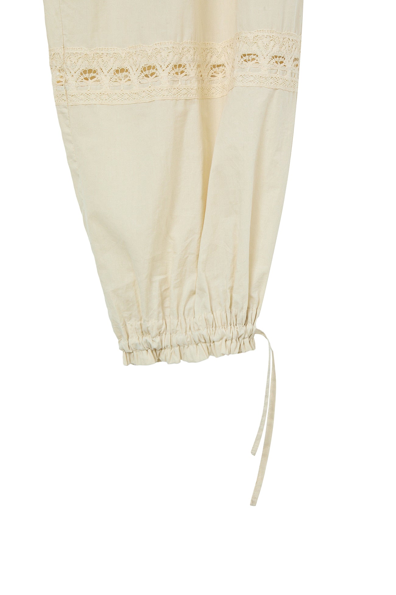 Deinet - Lace Detailed Balloon Pants (Oatmeal) product image 14 | TRAB K-Fashion Australia