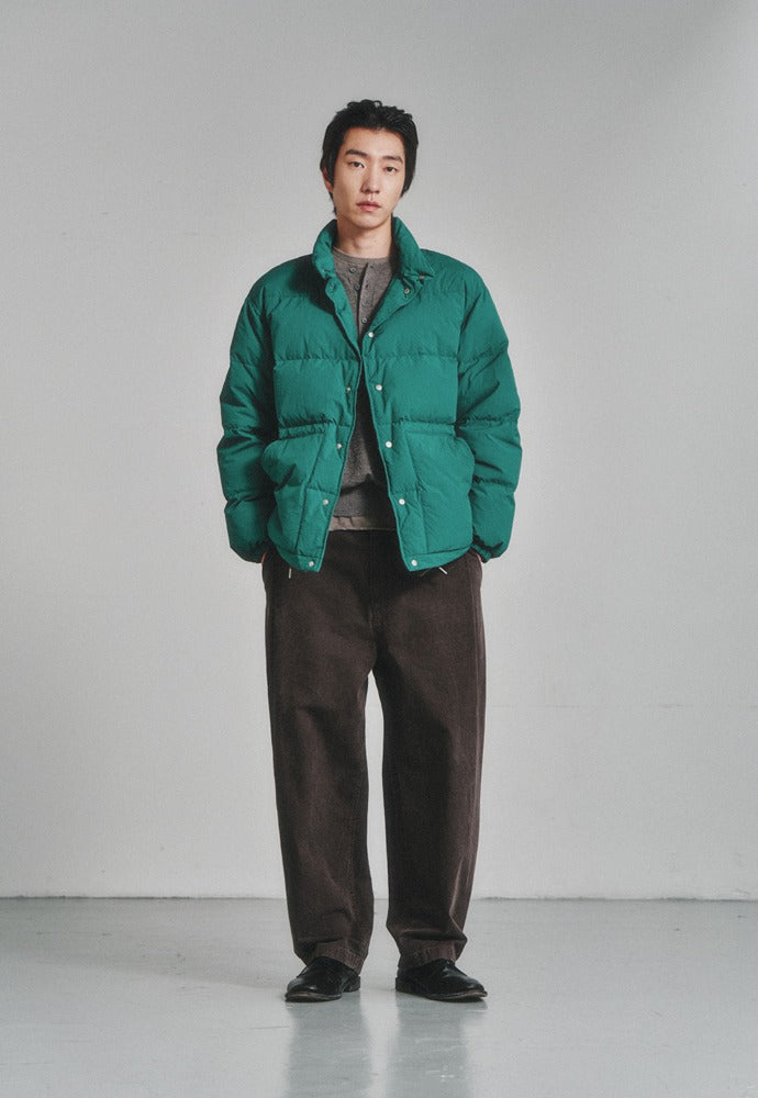 Art if acts - Logan Washed Down Jacket (Forest) product image 1 | TRAB K-Fashion Australia