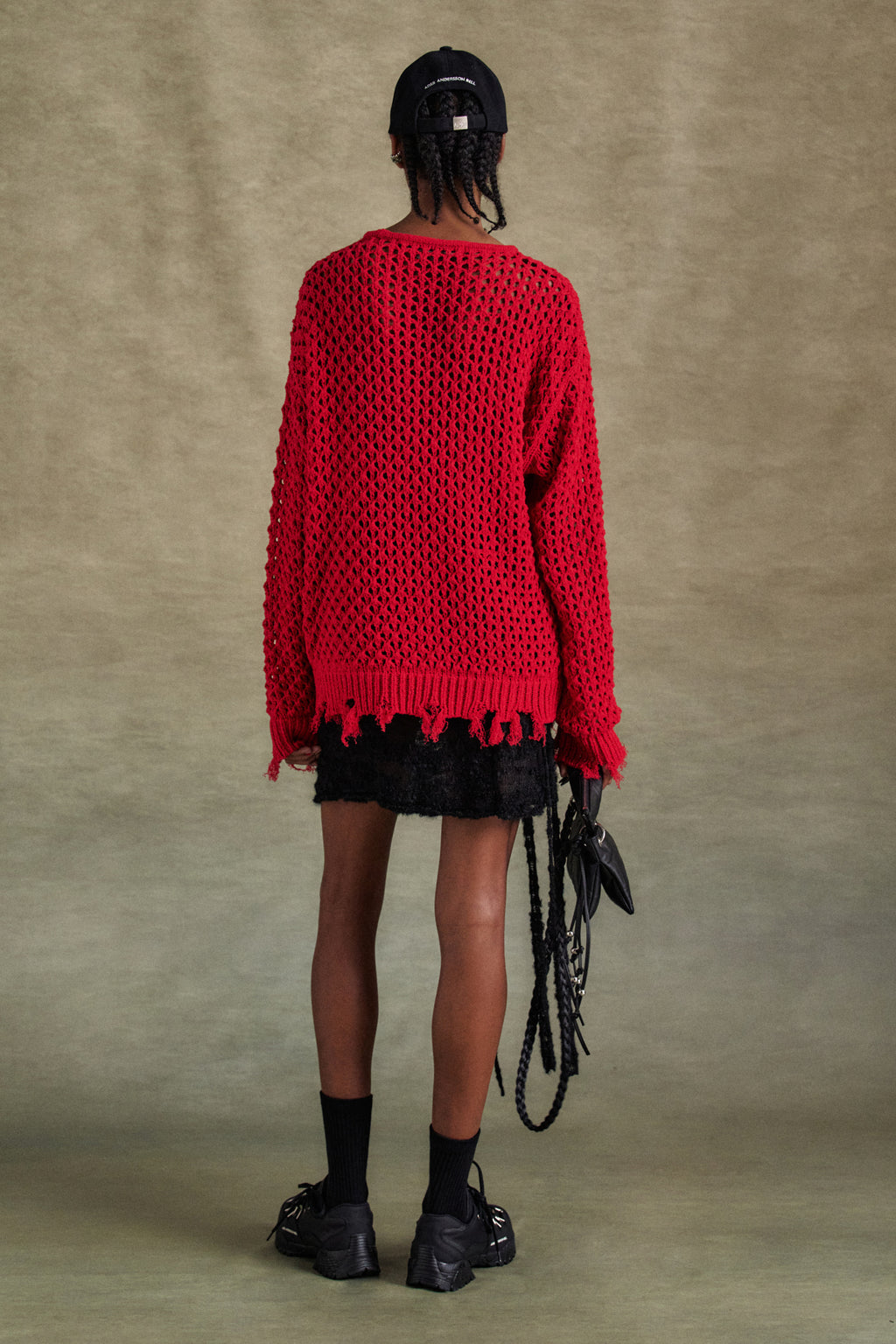 Andersson Bell - Unisex Kurt Star Cap (Black) product image 3 | TRAB K-Fashion Australia