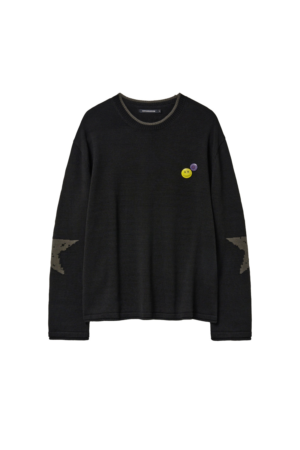 Hatchingroom - Stars Knit (Black) product image 1 | TRAB K-Fashion Australia