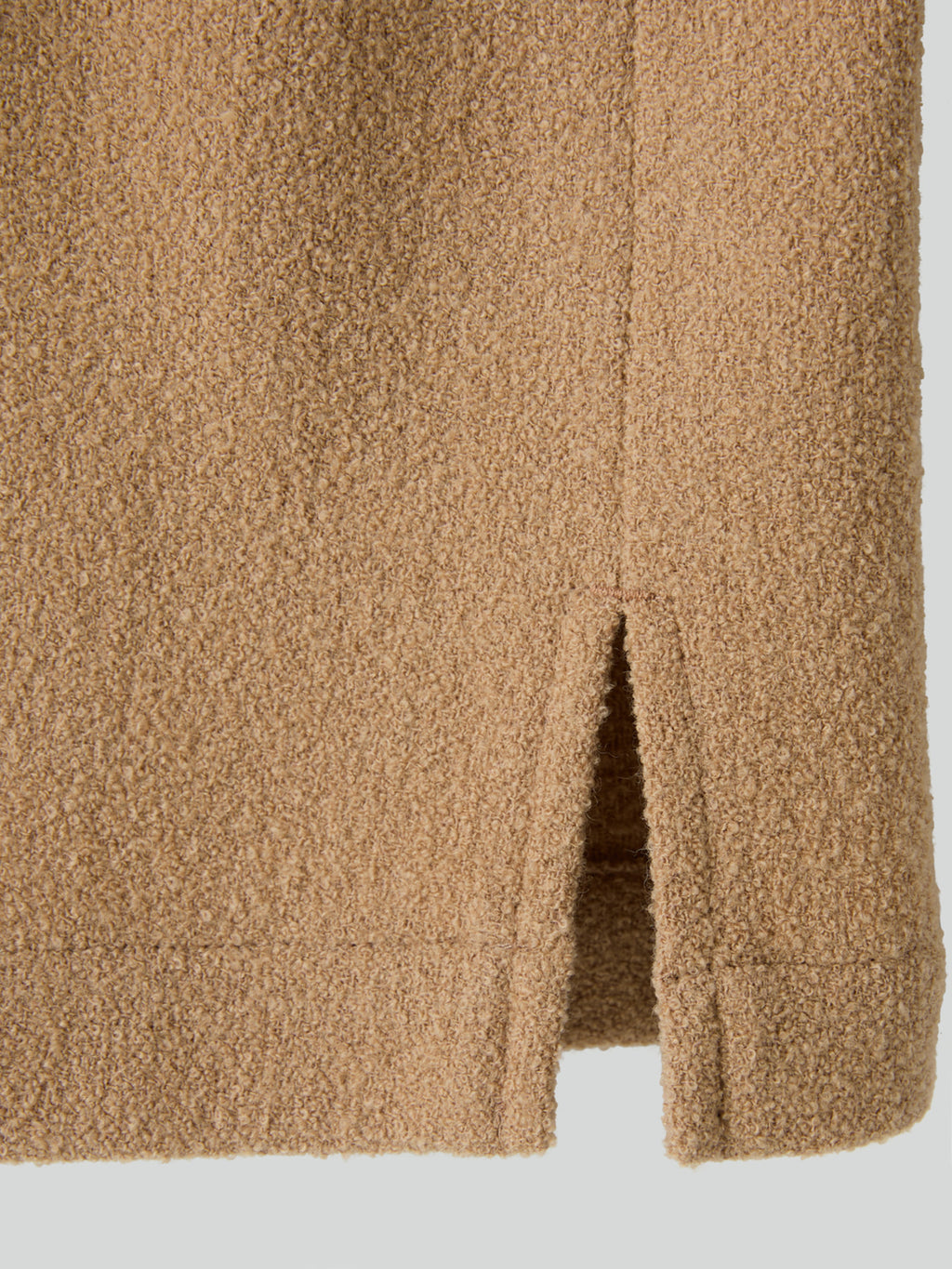 Recto - Wool Tweed Soft Shirt (Beige) product image 10 | TRAB K-Fashion Australia