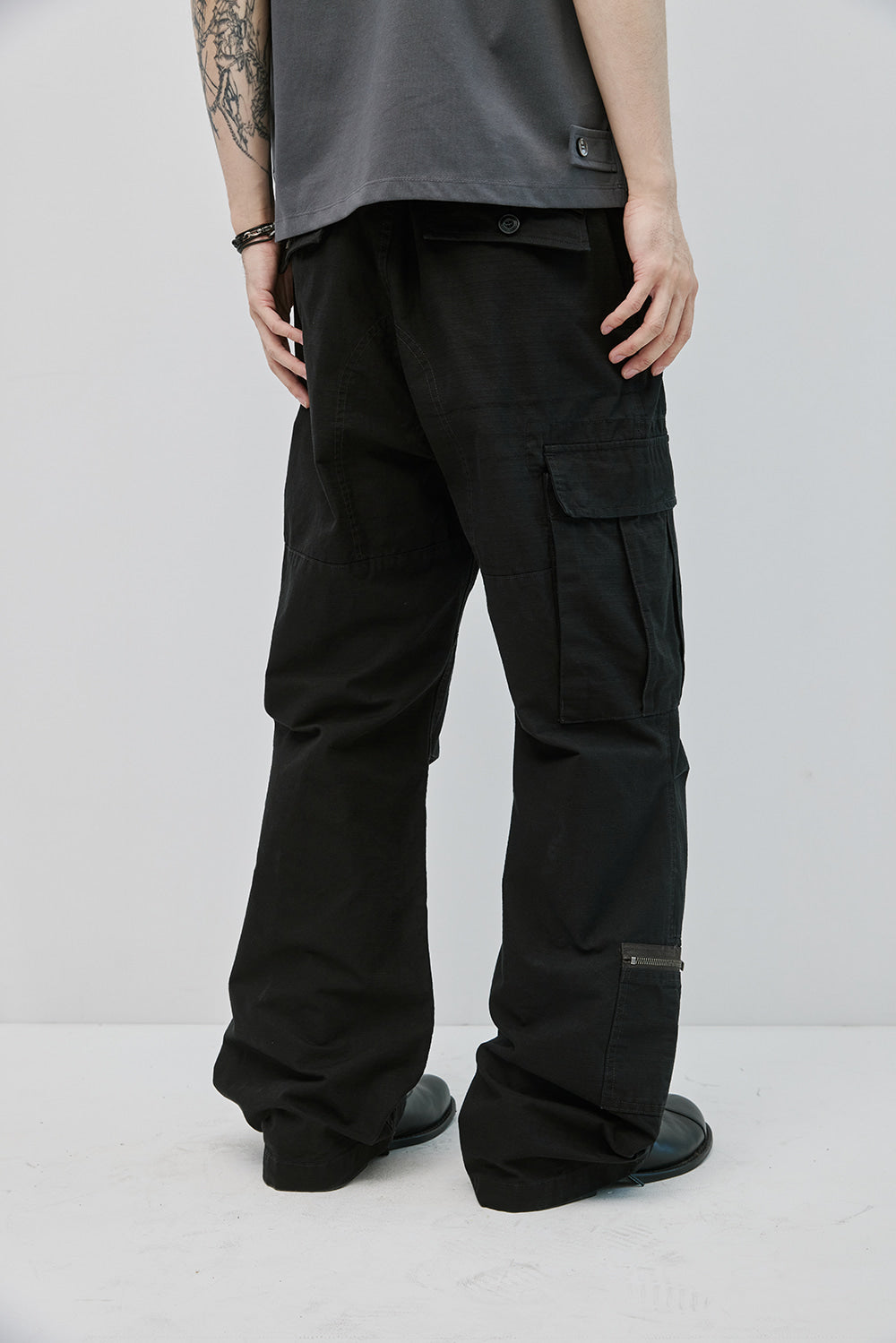 Hatchingroom - Multi Cargo Pants (Black) product image 15 | TRAB K-Fashion Australia
