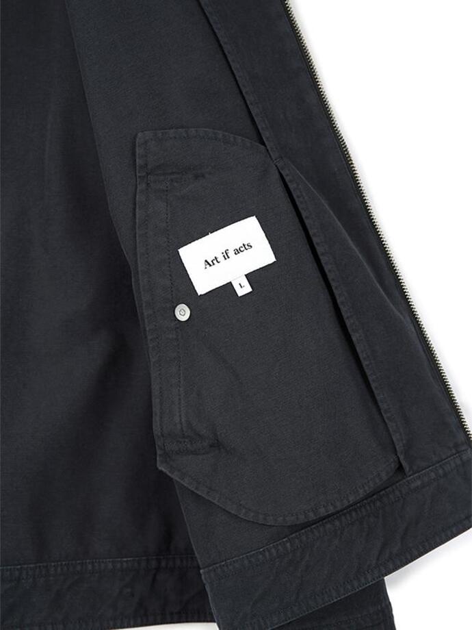 Art if acts - Garment Washed Harrington Jacket (Navy) product image 15 | TRAB K-Fashion Australia