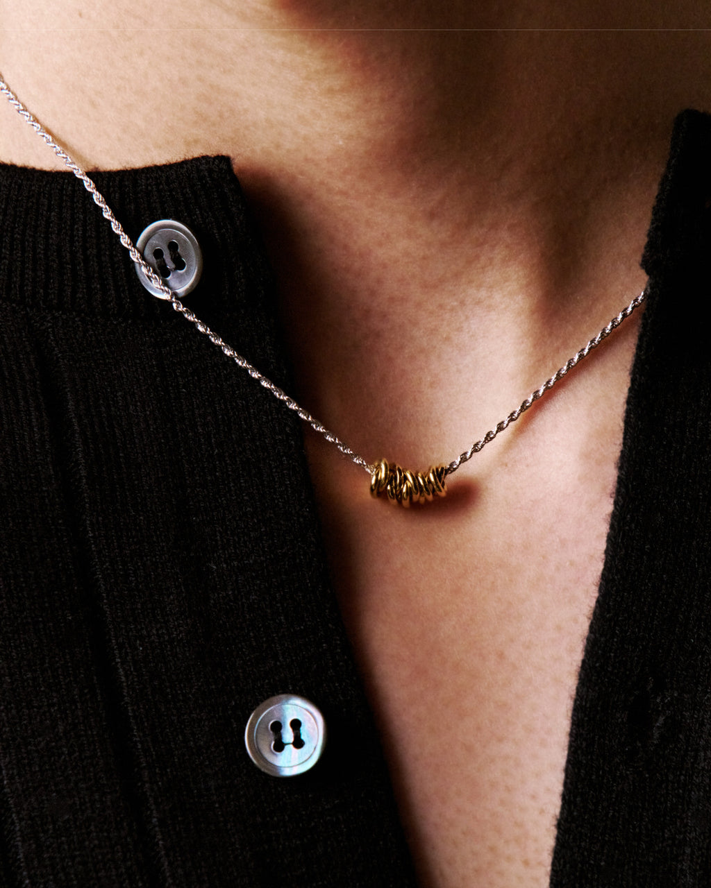 Numbering - Multi Coil Pendant Necklace #4811 product image 3 | TRAB K-Fashion Australia