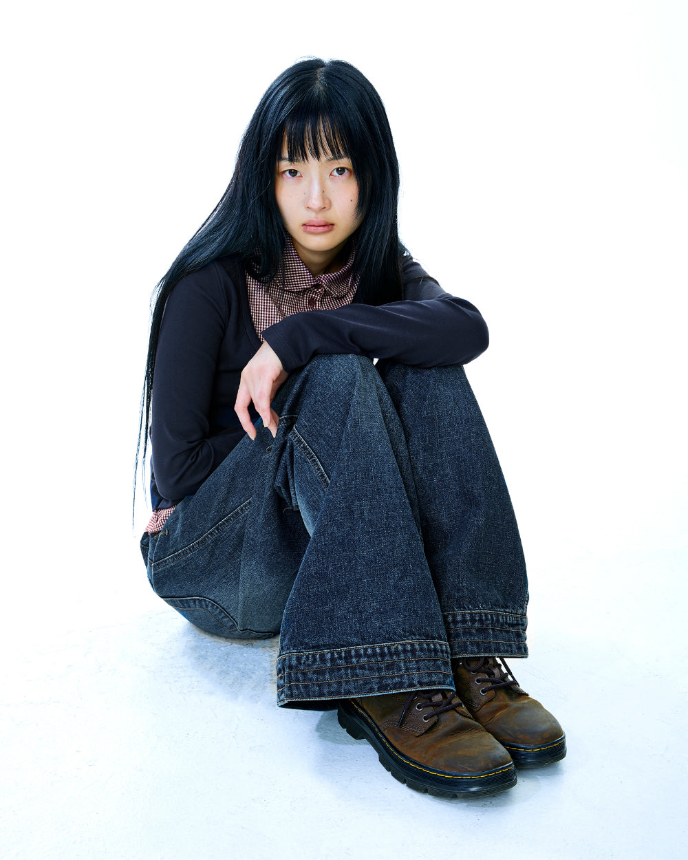 Coyseio - Deep Denim Pants (Navy) product image 15 | TRAB K-Fashion Australia