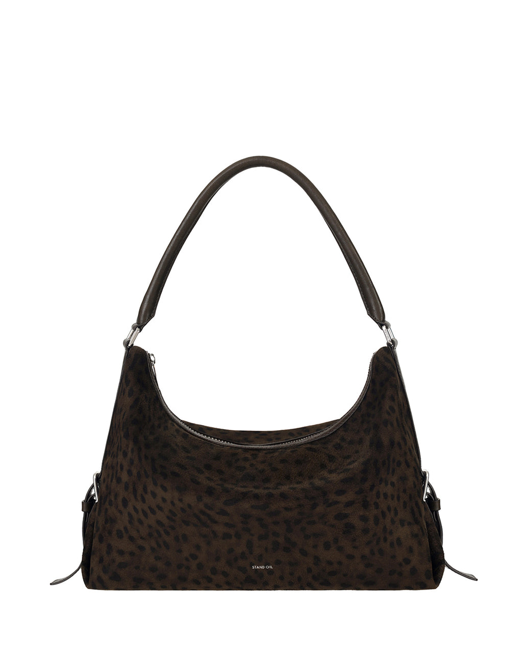 Stand Oil - Mushy Bag (Leopard Maroon) product image 1 | TRAB K-Fashion Australia