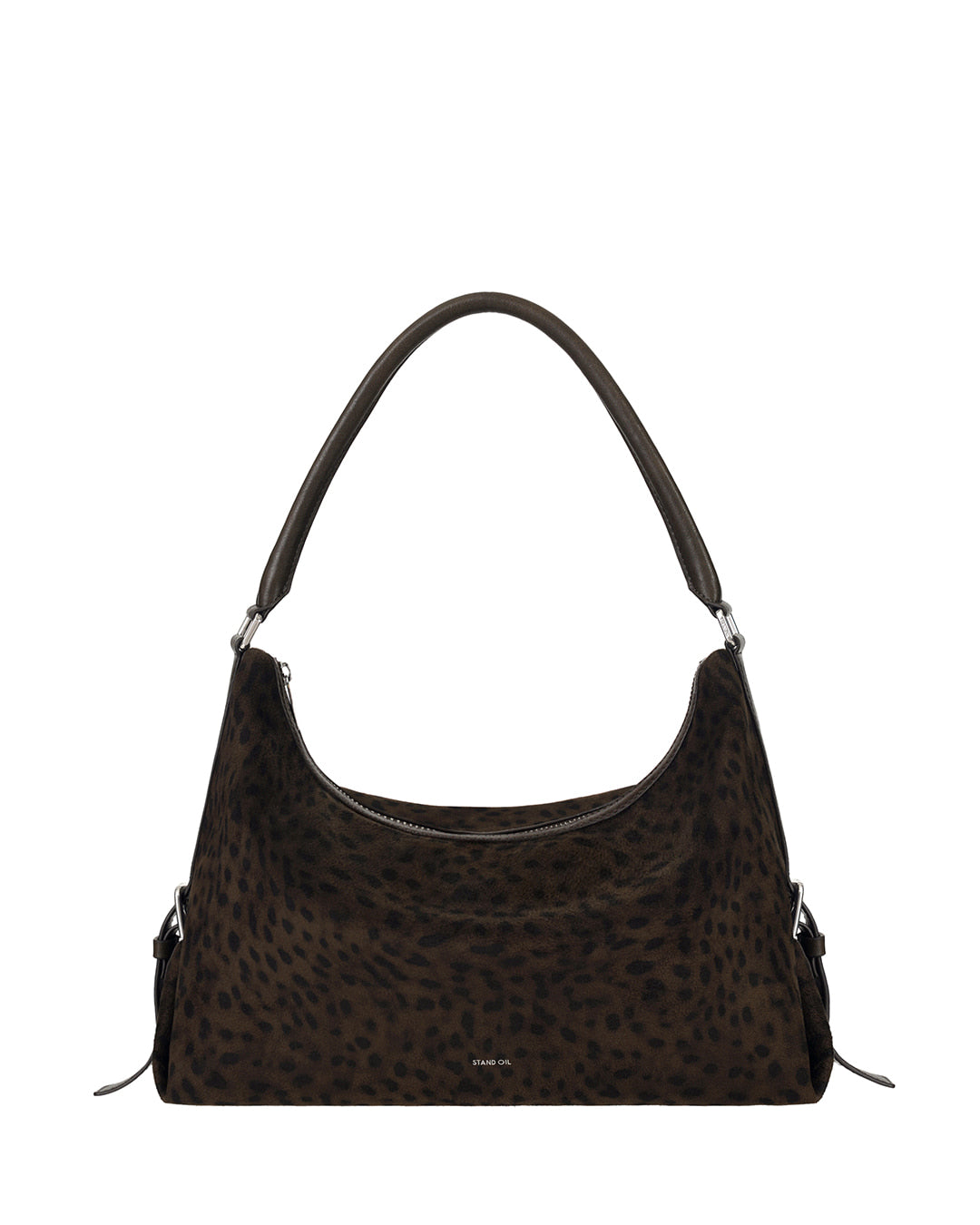 Stand Oil - Mushy Bag (Leopard Maroon) product image 1 | TRAB K-Fashion Australia
