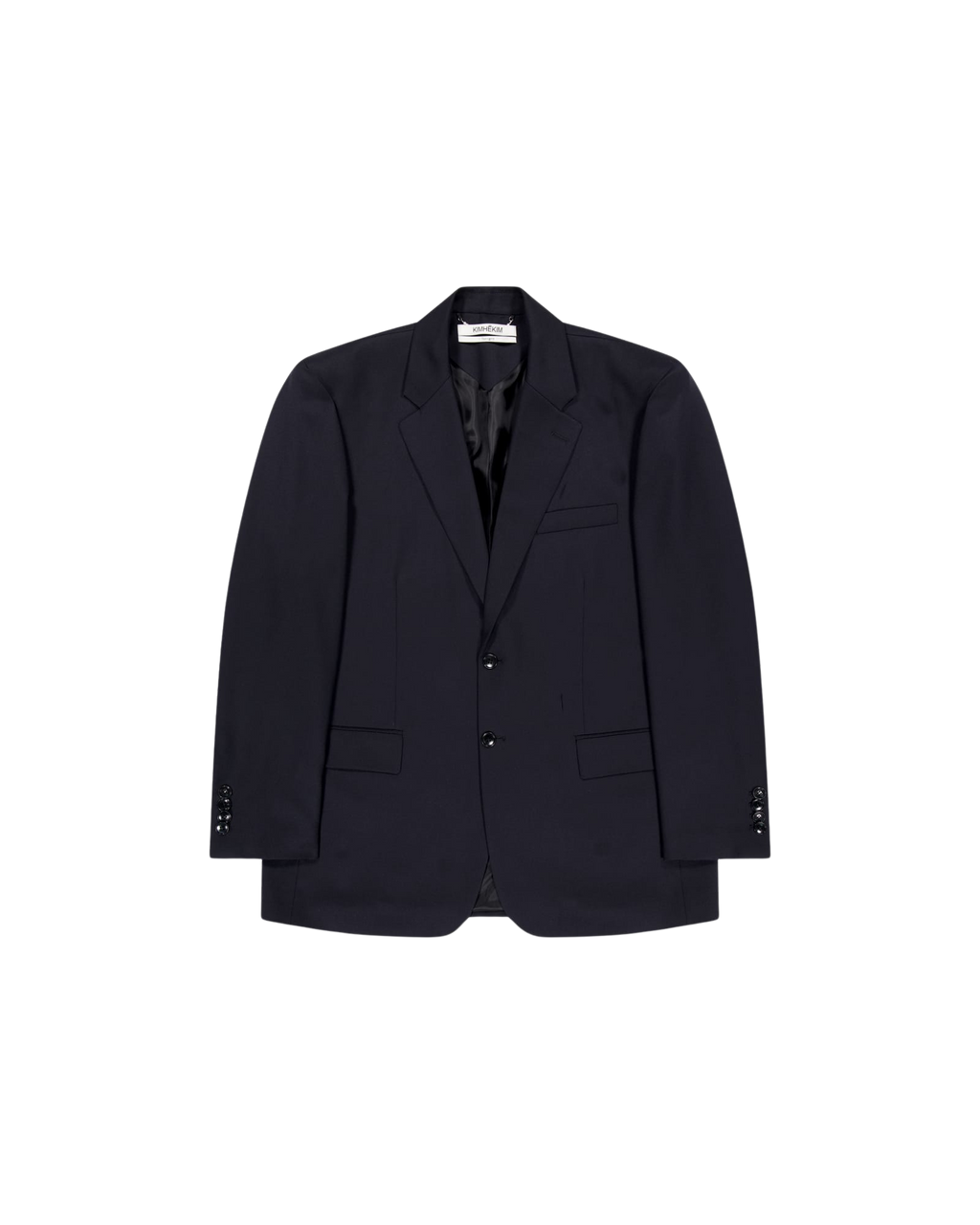 Kimhe Kim - Wool Blend Suit Jacket (Dark Navy) product image 11 | TRAB K-Fashion Australia