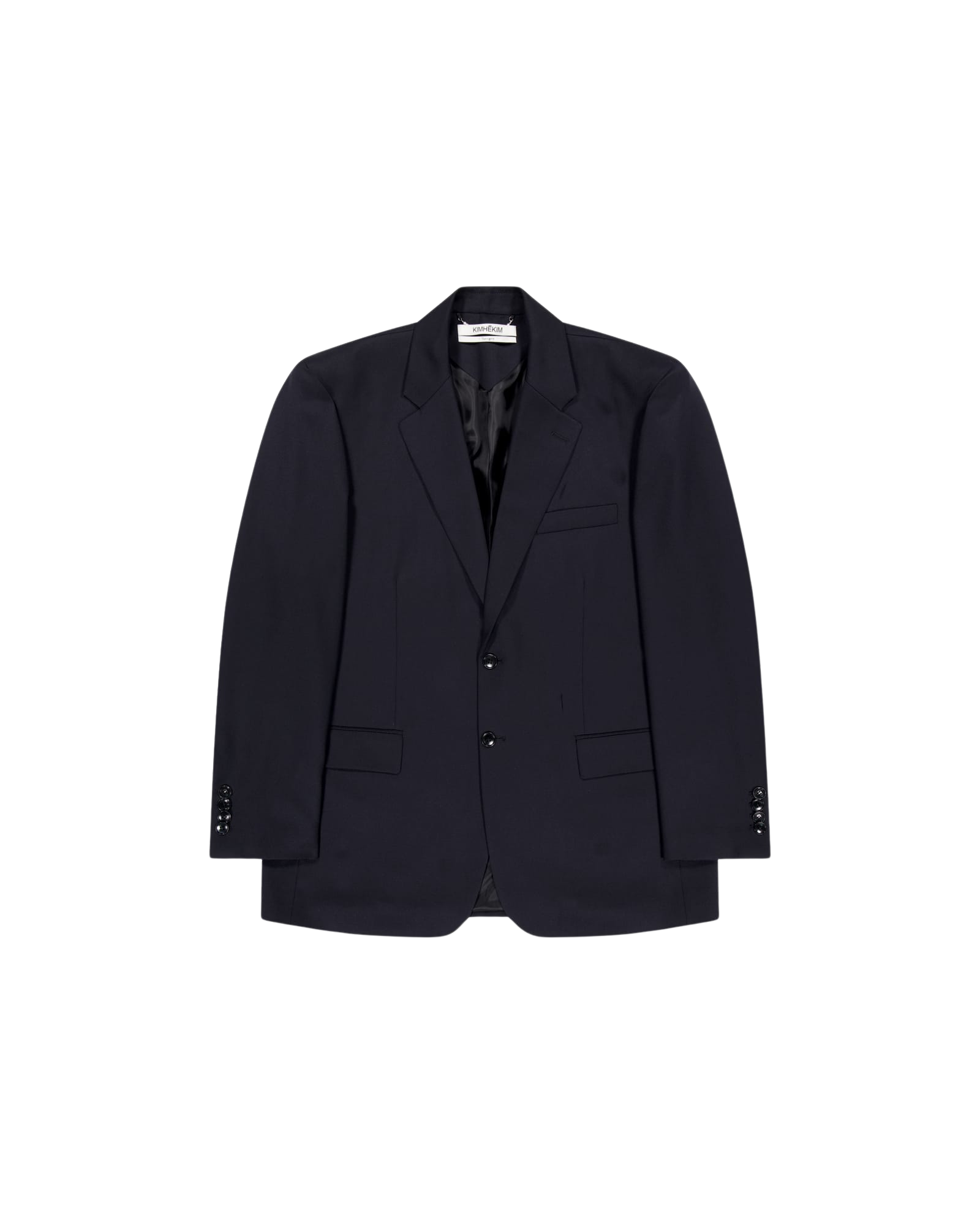 Kimhe Kim - Wool Blend Suit Jacket (Dark Navy) product image 11 | TRAB K-Fashion Australia