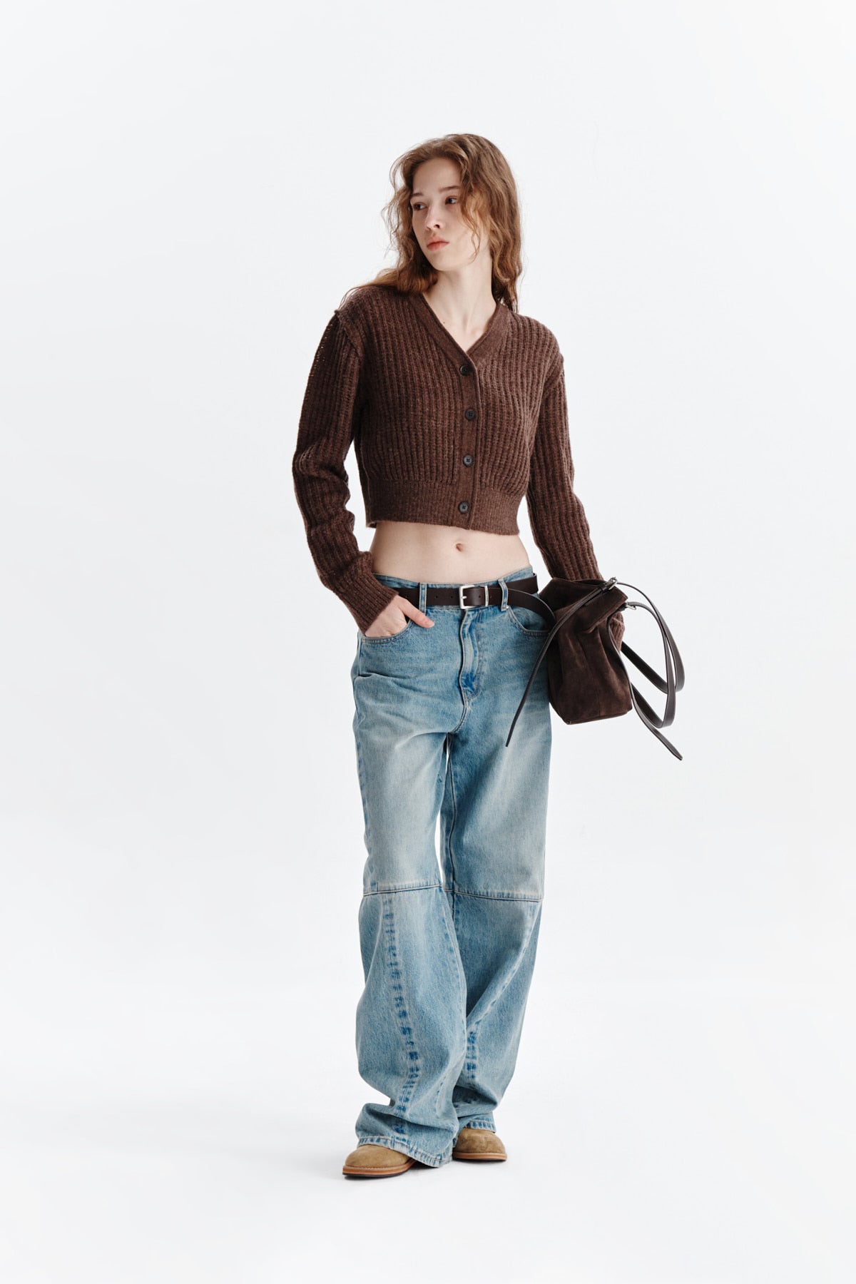 Matin Kim - Side Washed Denim Pants (Blue) product image 9 | TRAB K-Fashion Australia