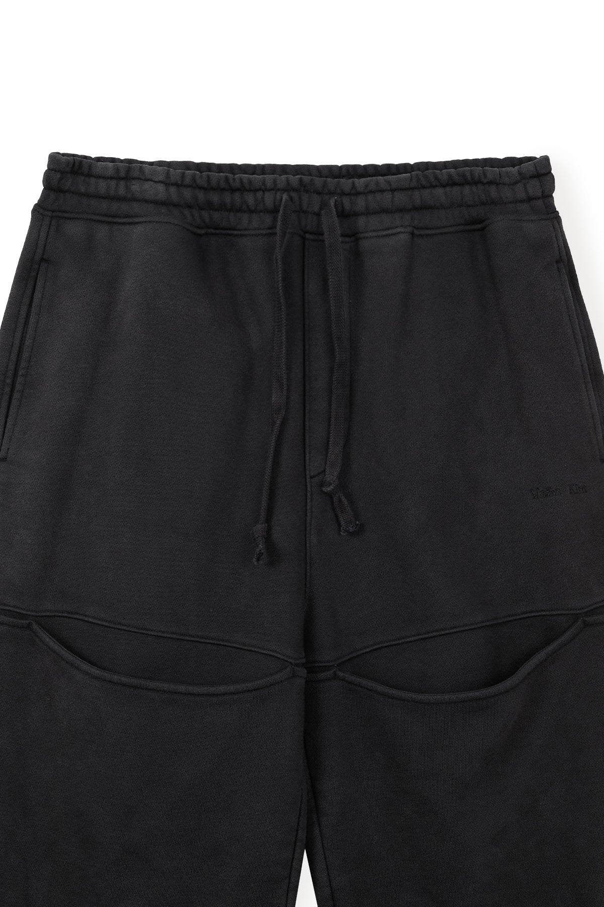 Matin Kim - Cut Out Washed Sweatpants (Charcoal) product image 3 | TRAB K-Fashion Australia