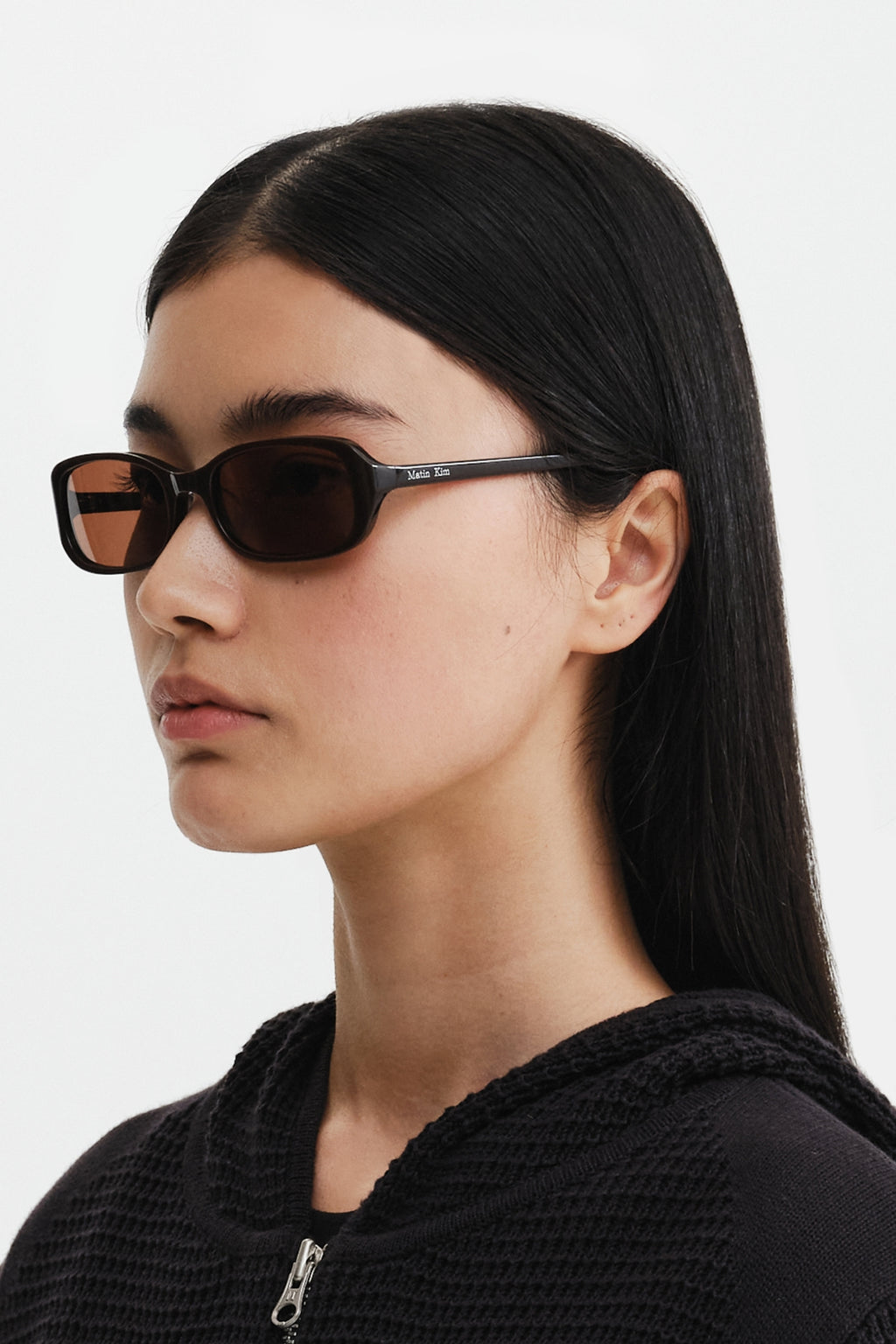 Matin Kim - Matin Soft Square Sunglasses (Brown) product image 8 | TRAB K-Fashion Australia