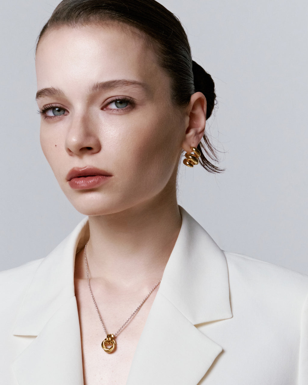 Numbering - Coil Spiral Earrings #6118 product image 3 | TRAB K-Fashion Australia