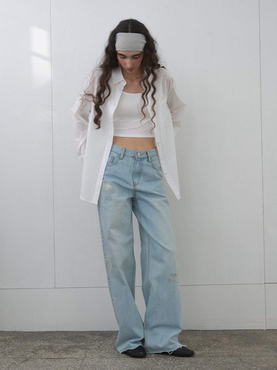 Kijun - Seashore Jeans (Light Blue) product image 8 | TRAB K-Fashion Australia