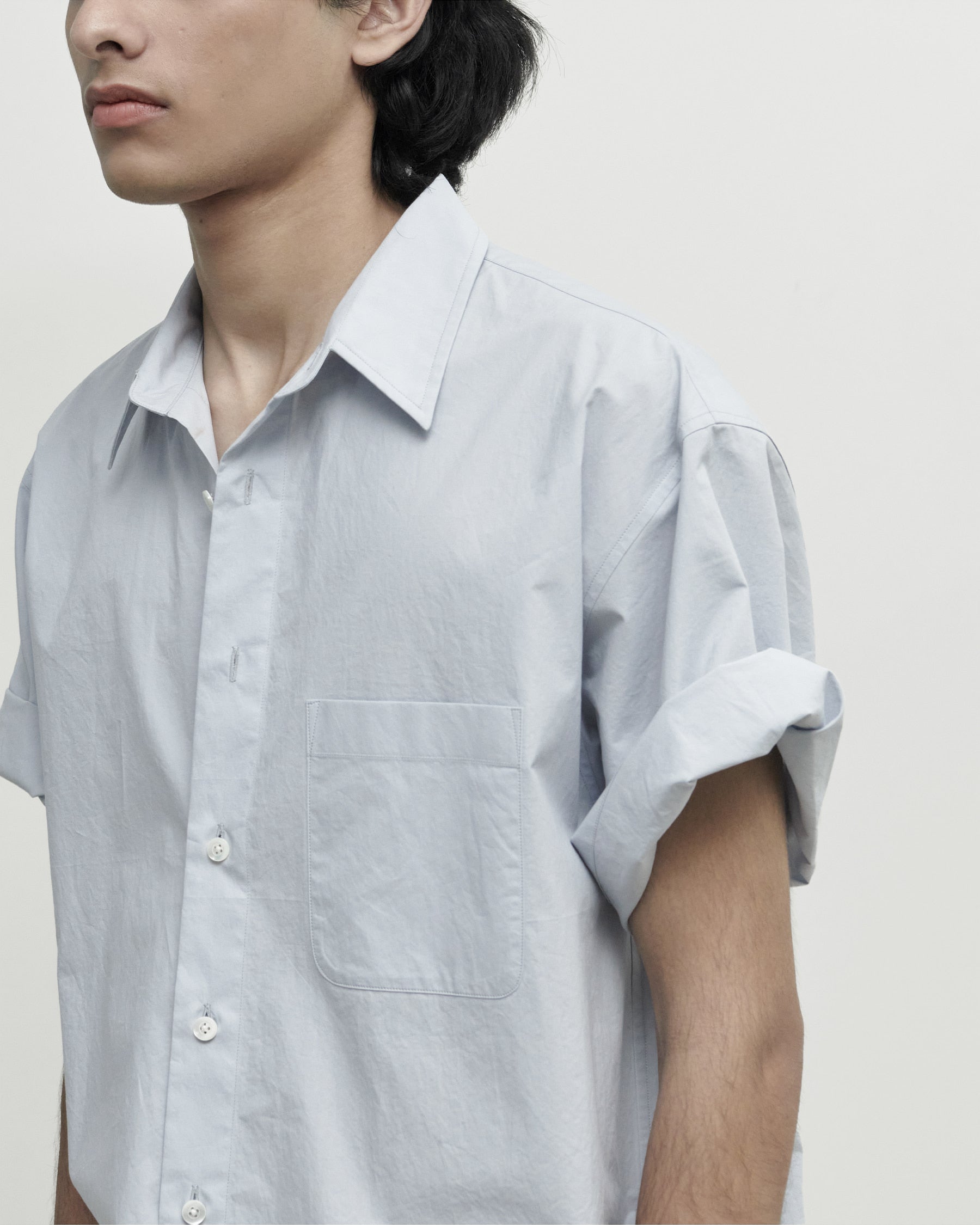 Brownyard - Half Shirt (Blue) product image 3 | TRAB K-Fashion Australia