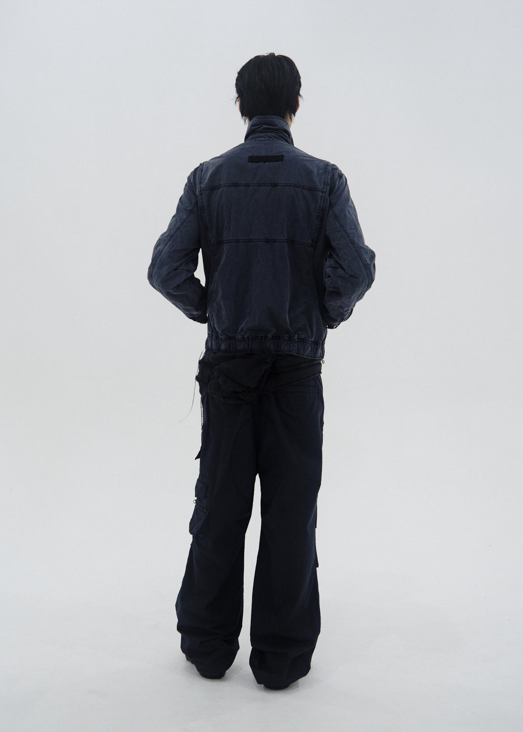 Hyein Seo - Dyed Cotton Jacket (Dark Night) product image 8 | TRAB K-Fashion Australia