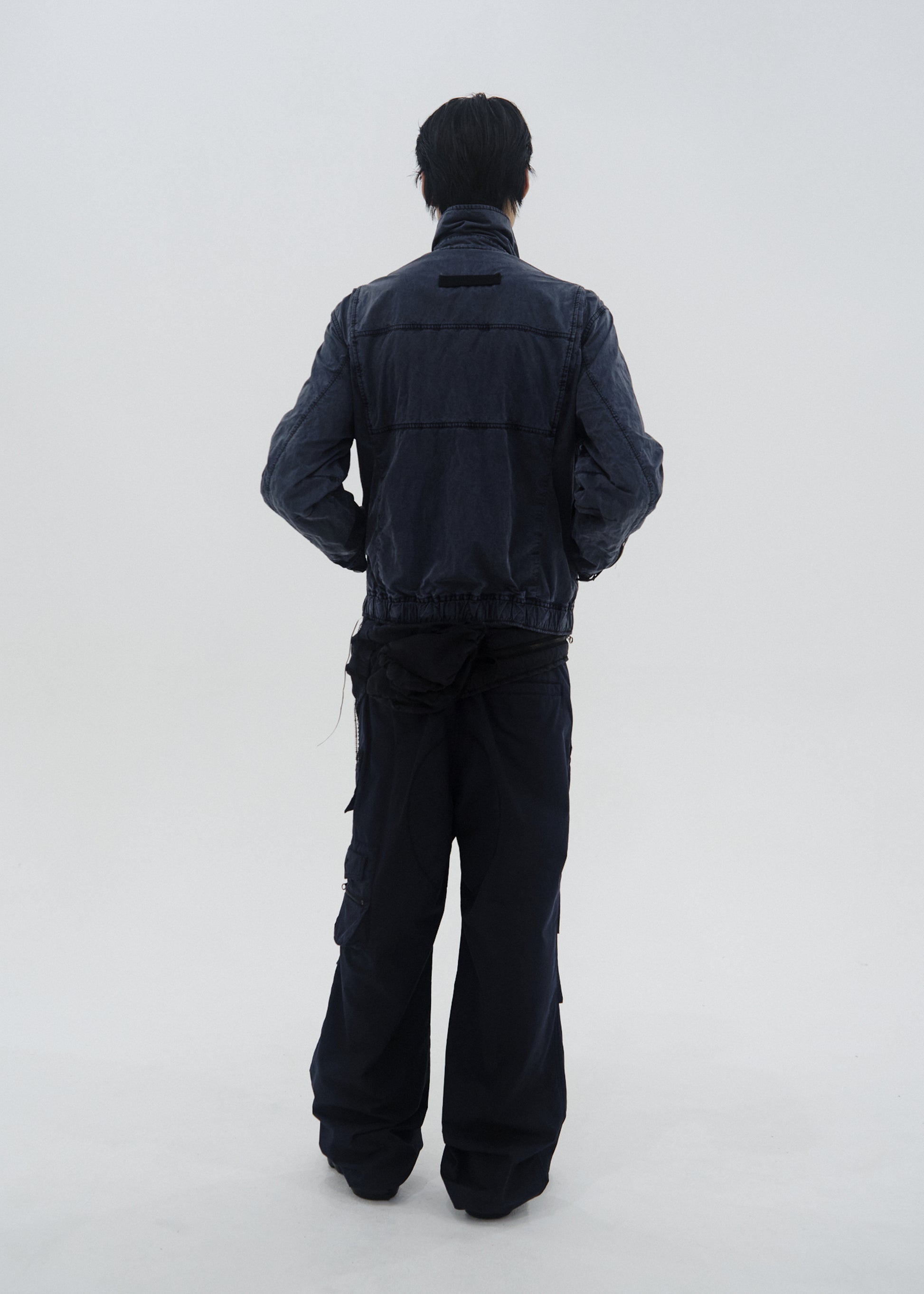 Hyein Seo - Dyed Cotton Jacket (Dark Night) product image 8 | TRAB K-Fashion Australia