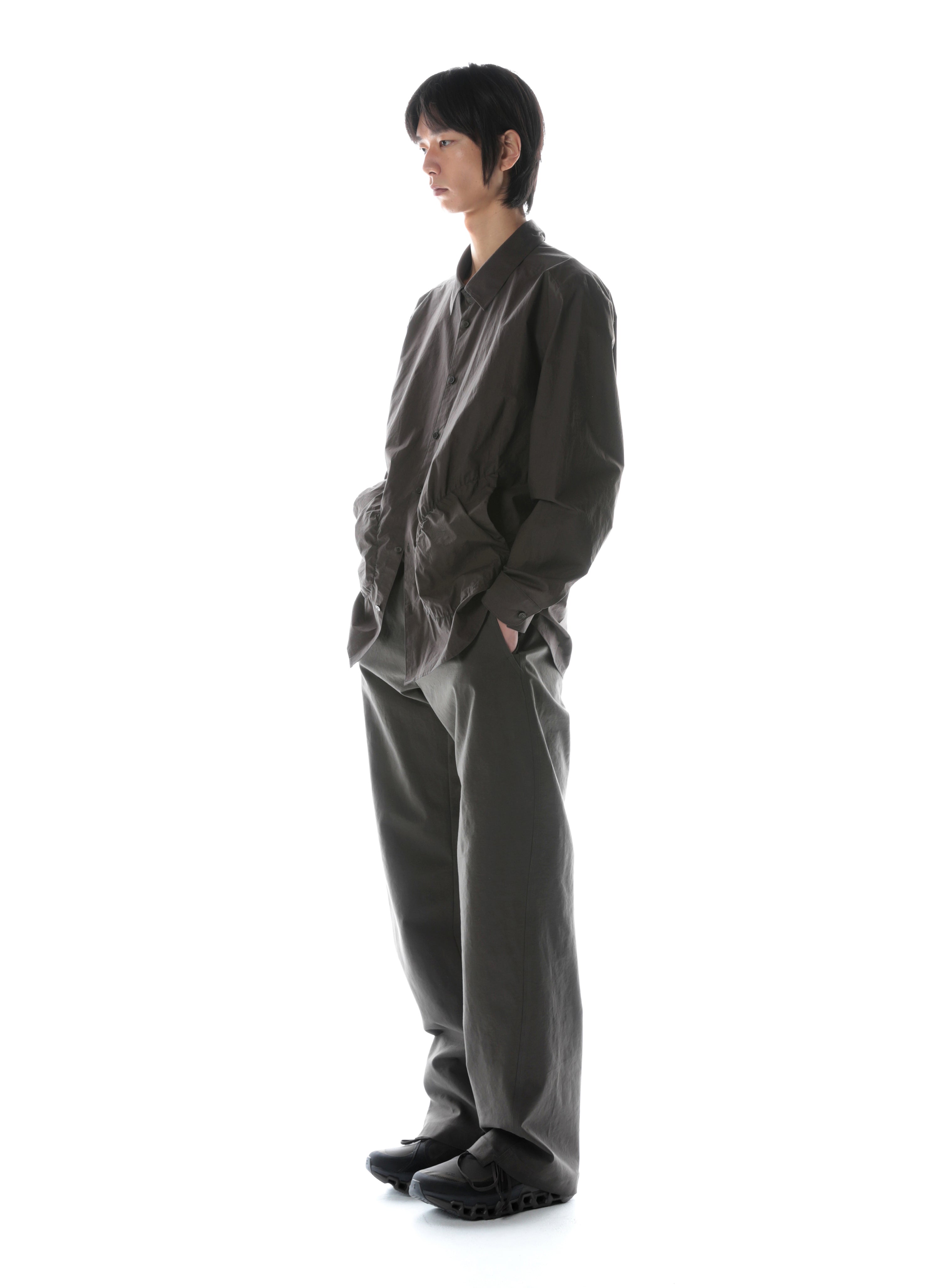 Post Archive Faction - Shirring Shirt (Brown) product image 8 | TRAB K-Fashion Australia