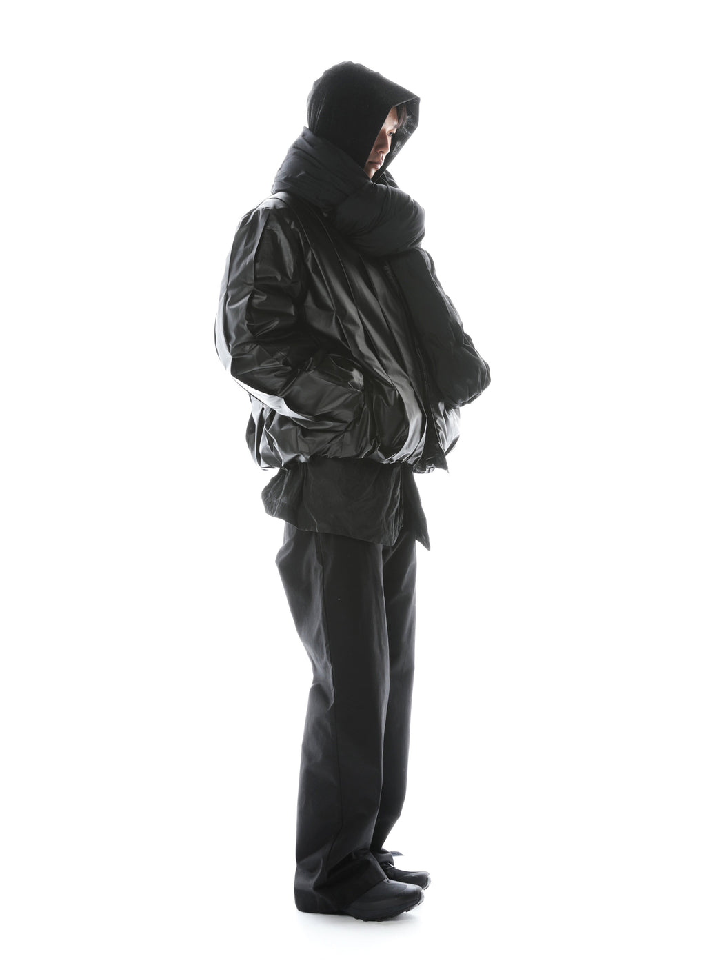 Post Archive Faction - Cocoon Scarf (Black) product image 6 | TRAB K-Fashion Australia