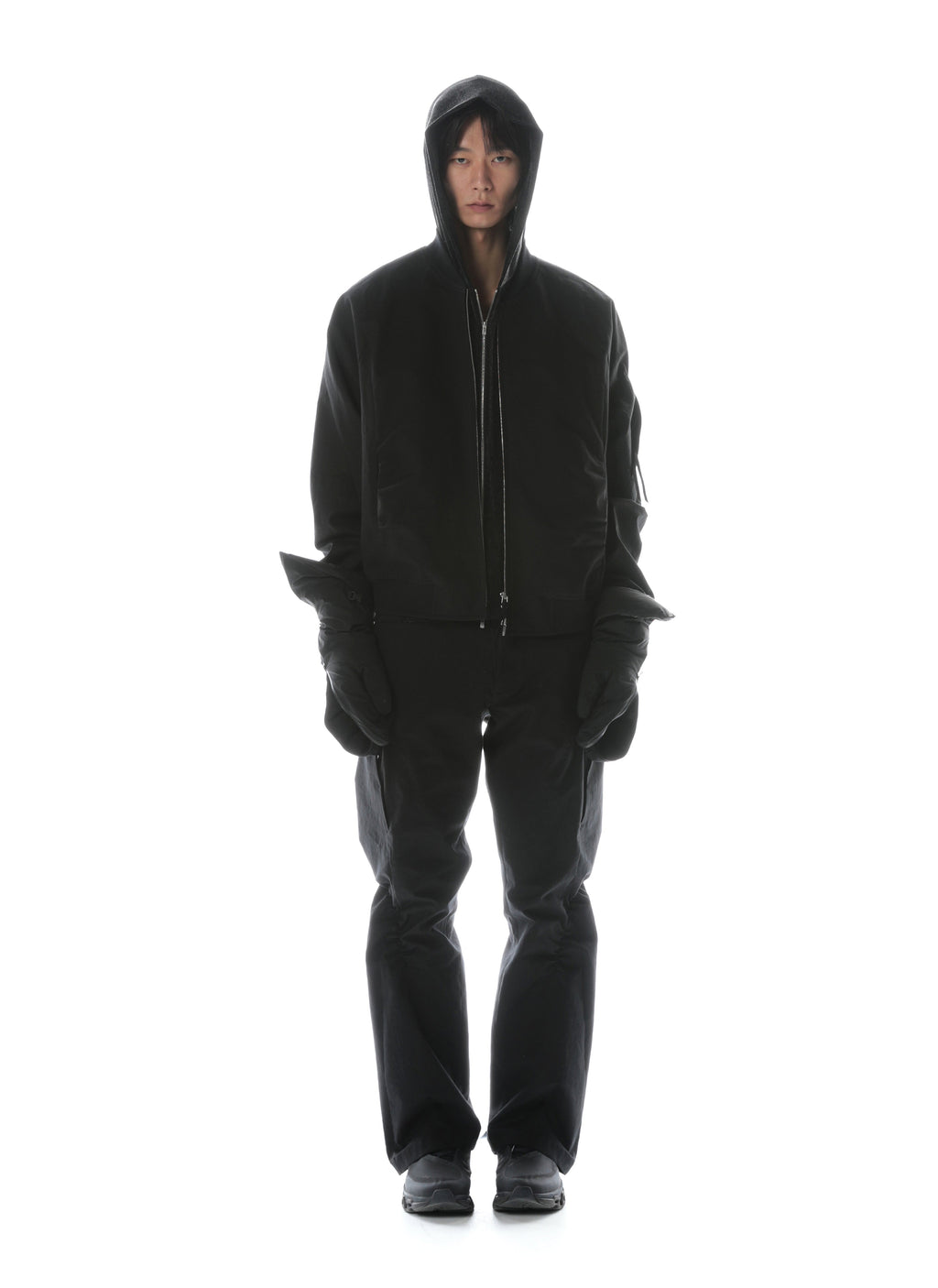 Post Archive Faction - Shirring Pants (Black) product image 7 | TRAB K-Fashion Australia
