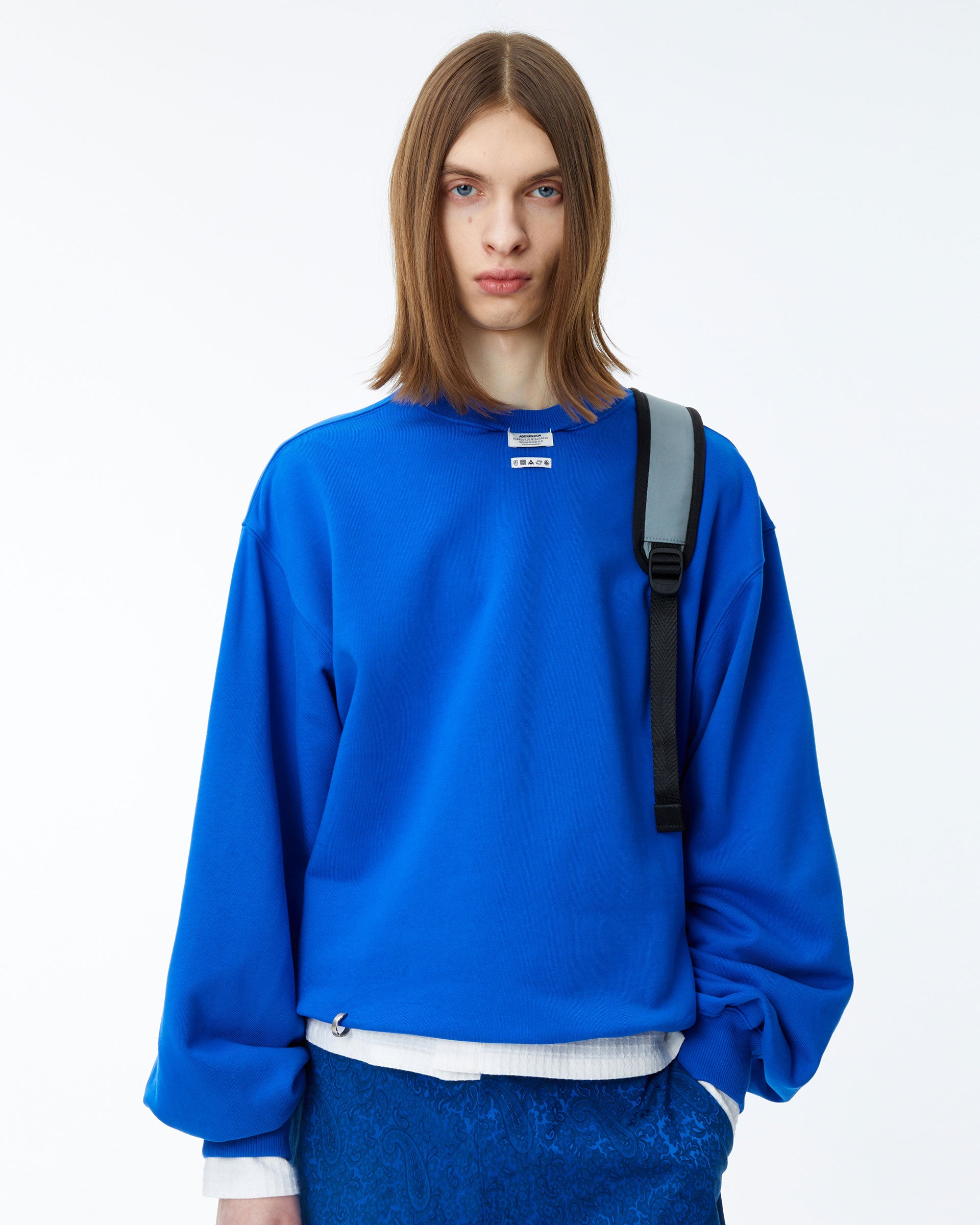 Ader Error - Langle sweatshirt (Z-Blue) product image 2 | TRAB K-Fashion Australia
