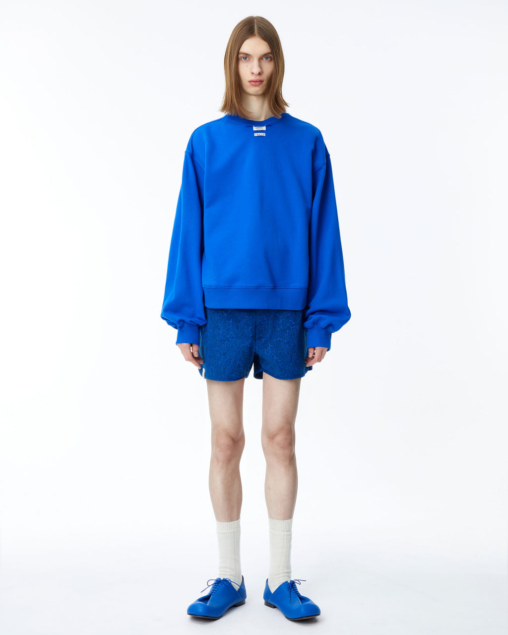Ader Error - Langle sweatshirt (Z-Blue) product image 3 | TRAB K-Fashion Australia