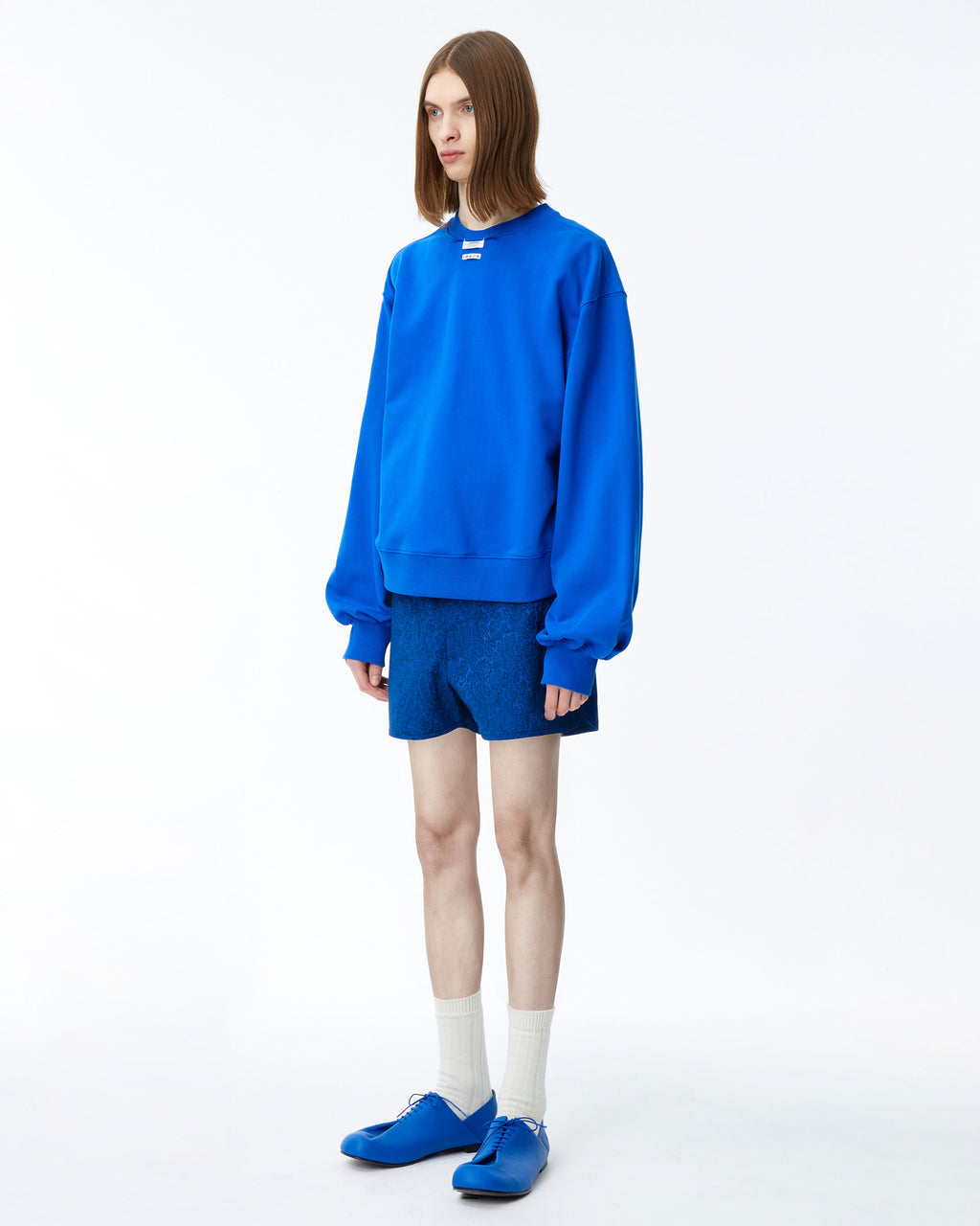 Ader Error - Langle sweatshirt (Z-Blue) product image 4 | TRAB K-Fashion Australia