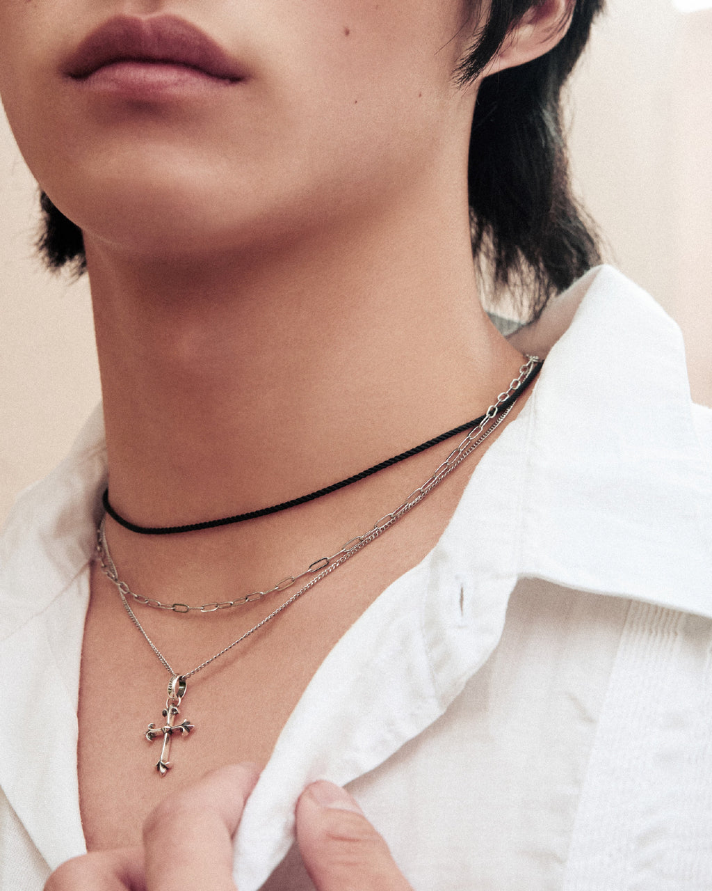 Numbering - Paper Clip Chain Necklace #5881 product image 2 | TRAB K-Fashion Australia