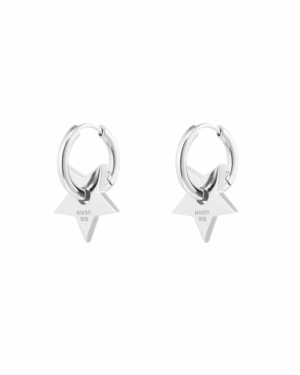 Numbering - Two-way Star Hoop Earrings #7104 product image 4 | TRAB K-Fashion Australia