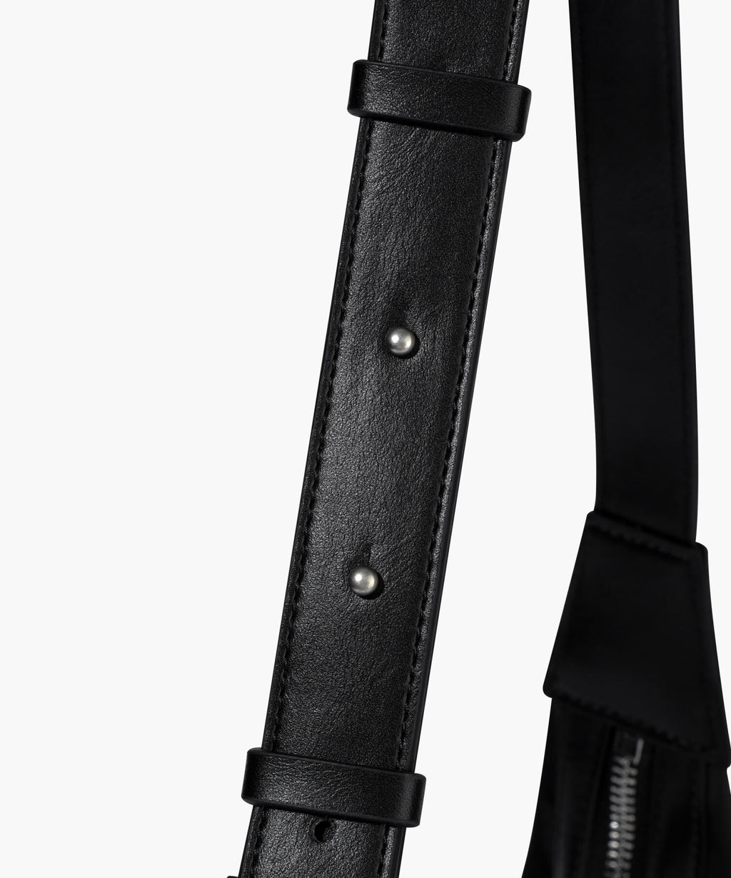 Marithe & Francois Girbaud - Classic Logo Round Shoulder Bag (Black) product image 5 | TRAB K-Fashion Australia