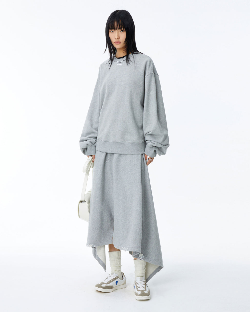 Ader Error - Langle sweatshirt (Grey) product image 1 | TRAB K-Fashion Australia