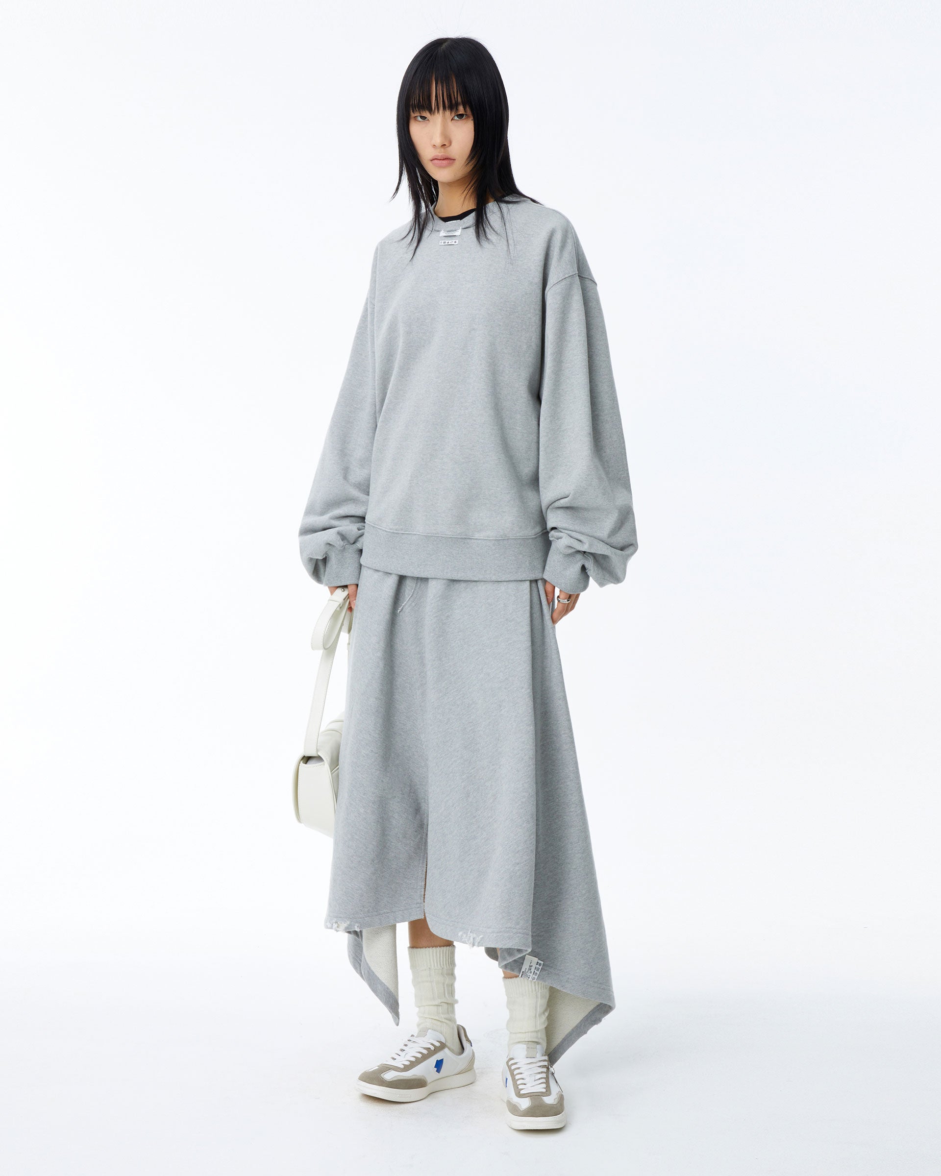 Ader Error - Langle sweatshirt (Grey) product image 1 | TRAB K-Fashion Australia