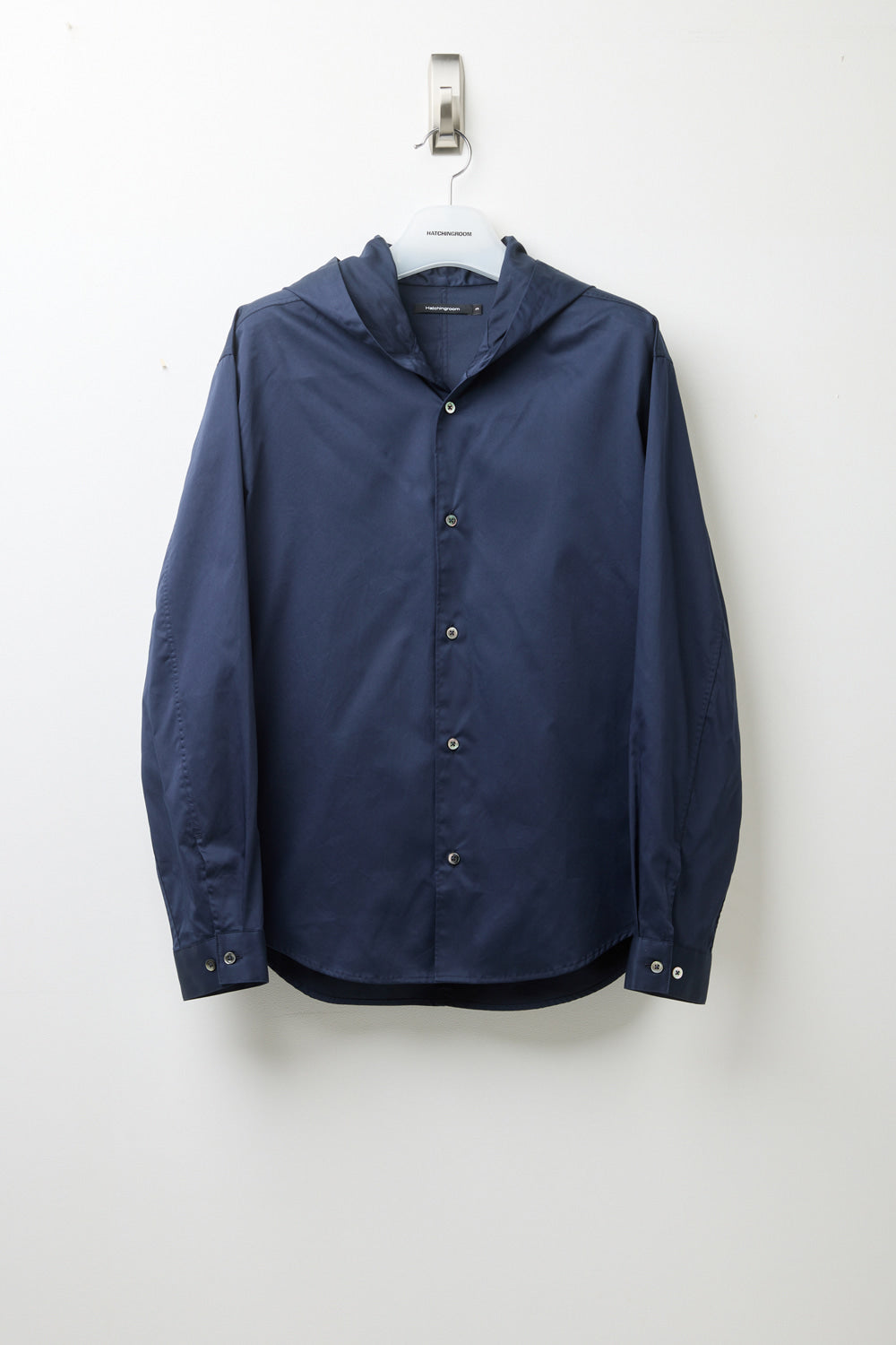 Hatchingroom - Hooded Shirt (Dark Blue) product image 1 | TRAB K-Fashion Australia