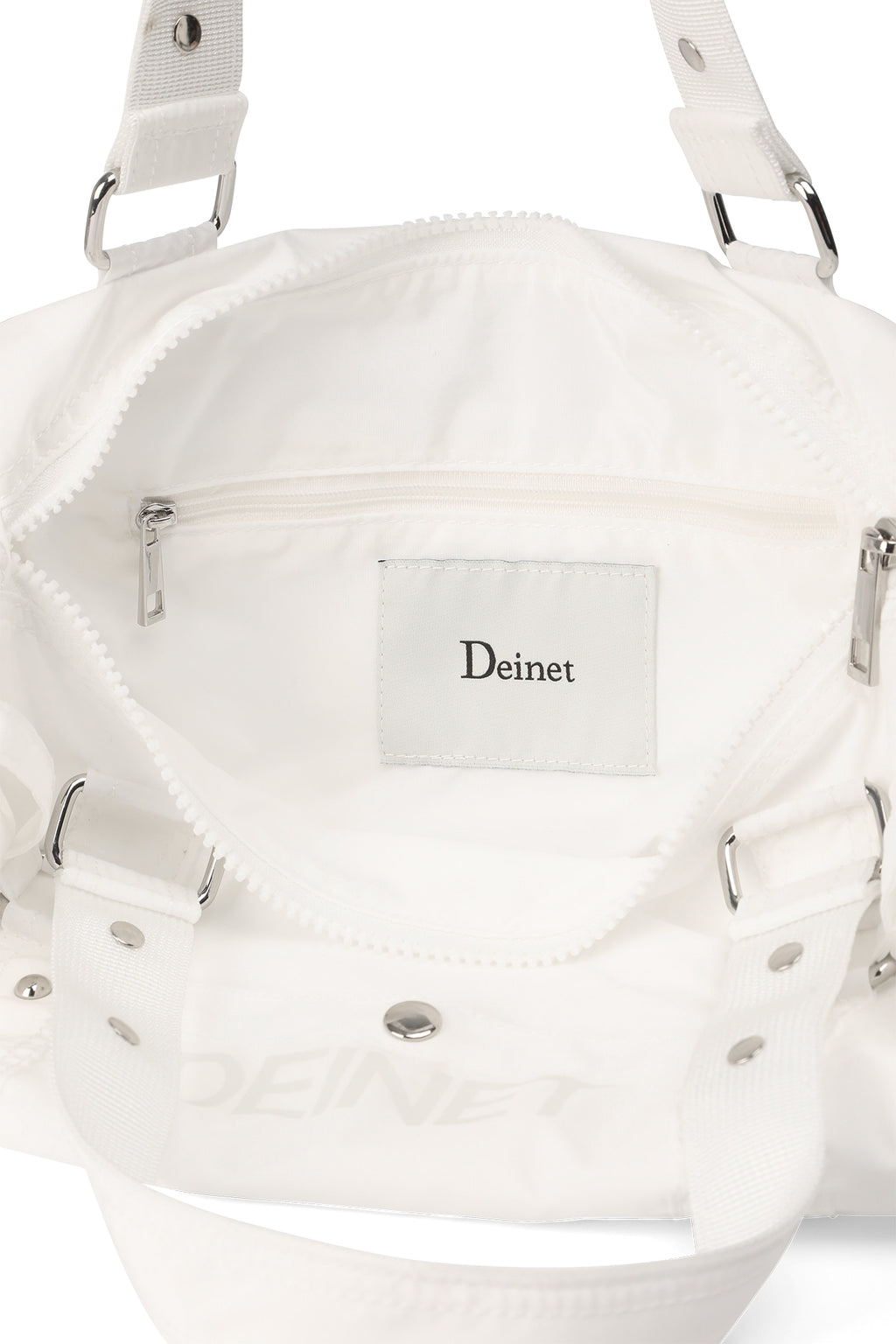 Deinet - Logo Duffle Mini Bag (White) product image 9 | TRAB K-Fashion Australia