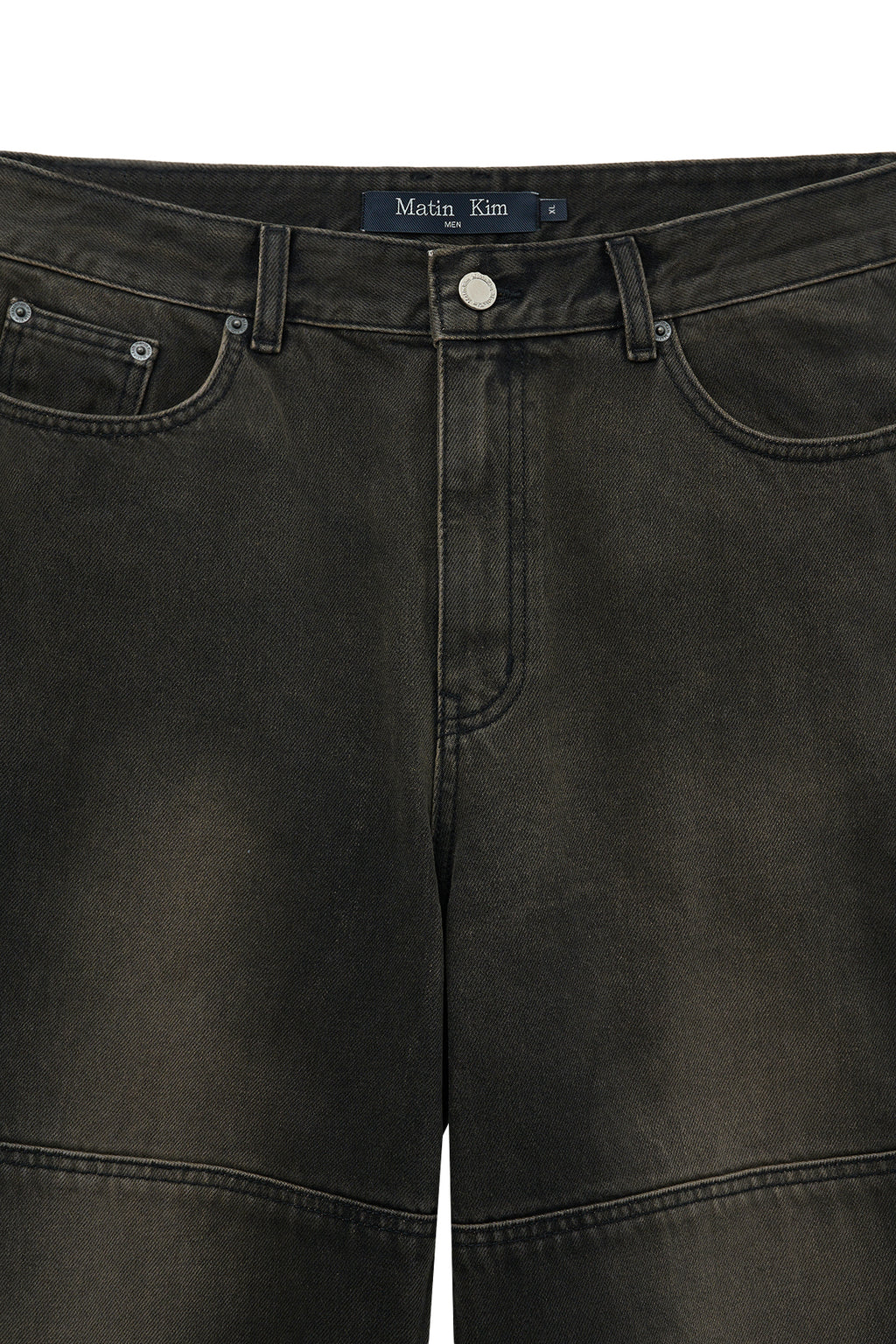Matin Kim - Western Detail Denim Pants (Black) product image 3 | TRAB K-Fashion Australia