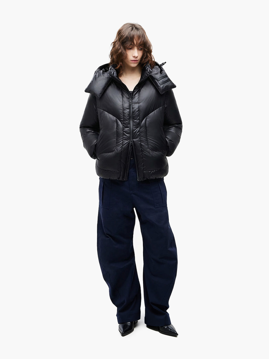 Jiyong Kim - Heavy Down Jacket (Black) product image 4 | TRAB K-Fashion Australia