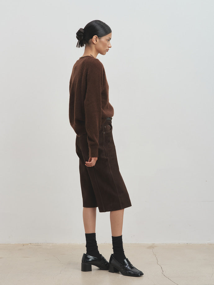 Tonywack - Mohair Raglan Cardigan (Brown) product image 3 | TRAB K-Fashion Australia