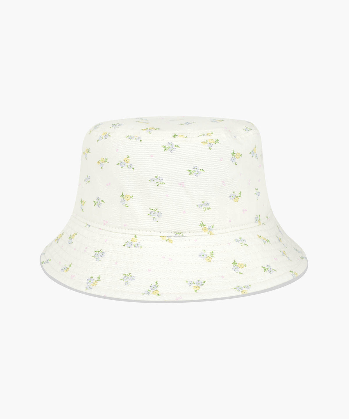 Marithe & Francois Girbaud - Classic Logo Flower Bucket Hat (Ivory) product image 2 | TRAB K-Fashion Australia