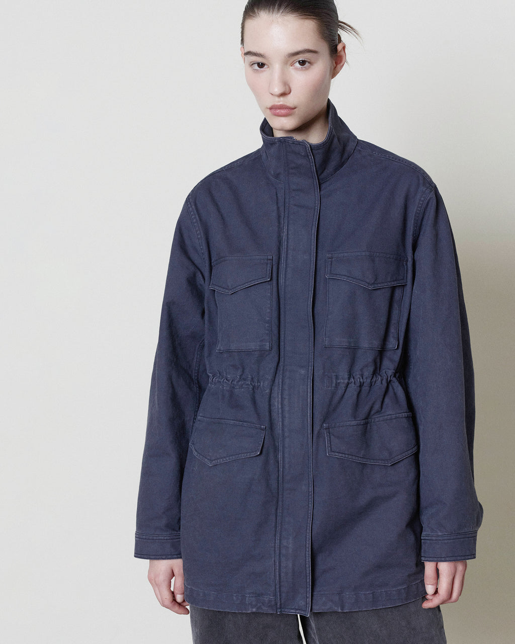 Brownyard - M-65 Field Jacket (Washed Navy) product image 2 | TRAB K-Fashion Australia