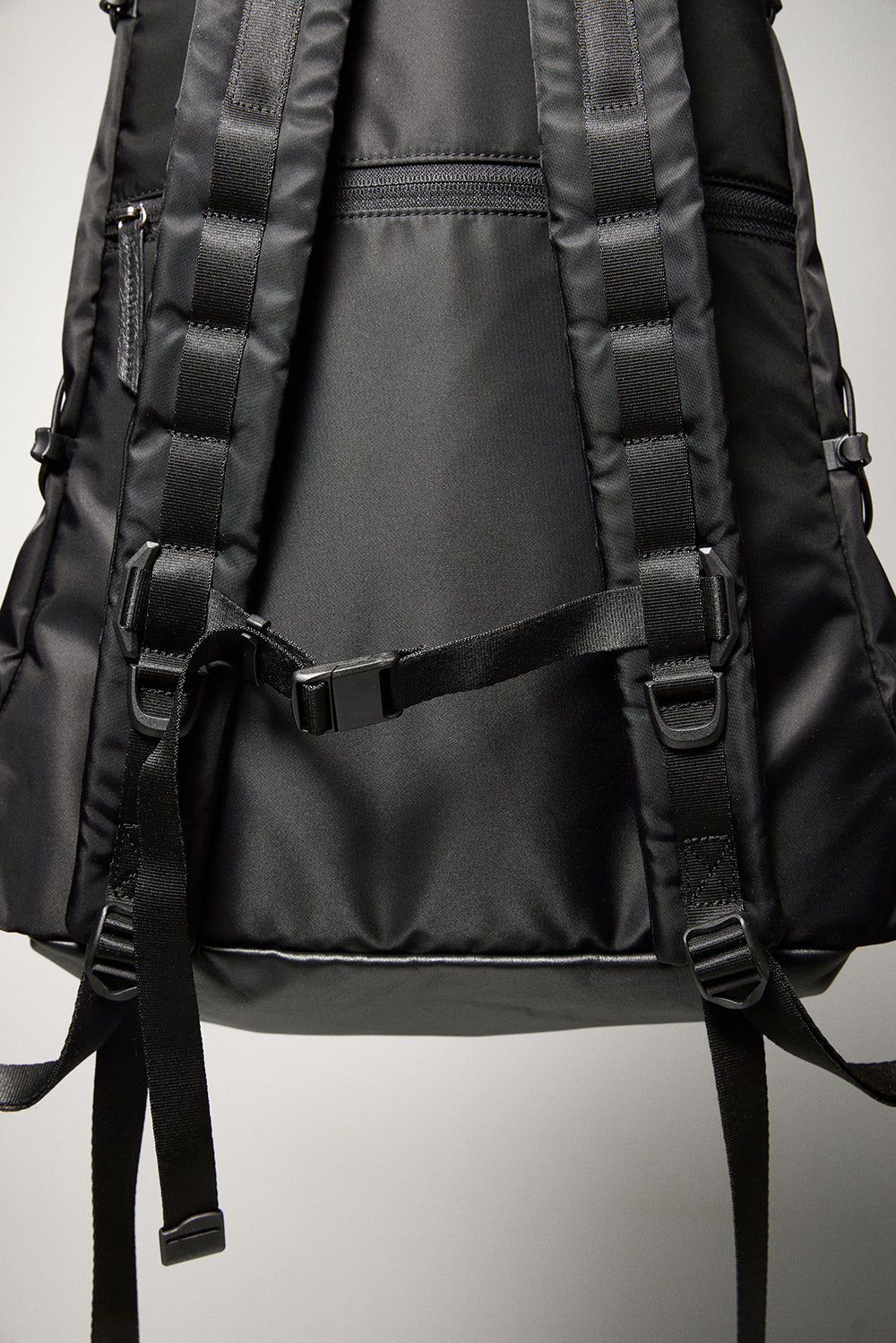 Hatchingroom - Nylon Leather Backpack (Black) product image 12 | TRAB K-Fashion Australia