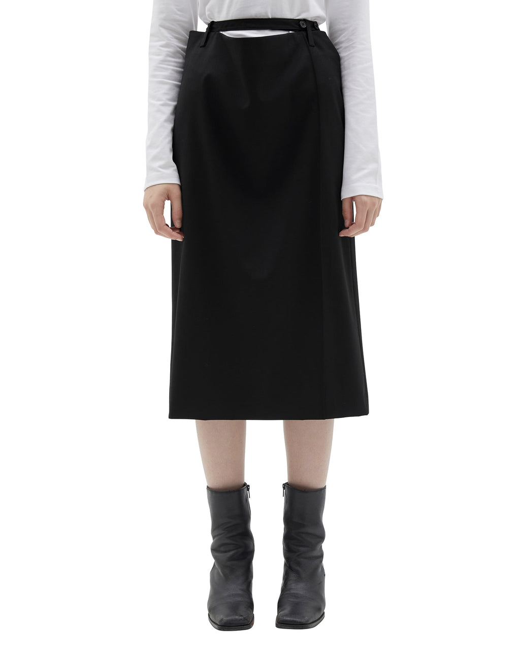 Brownyard - Wool Blend Belt Skirt product image 1 | TRAB K-Fashion Australia